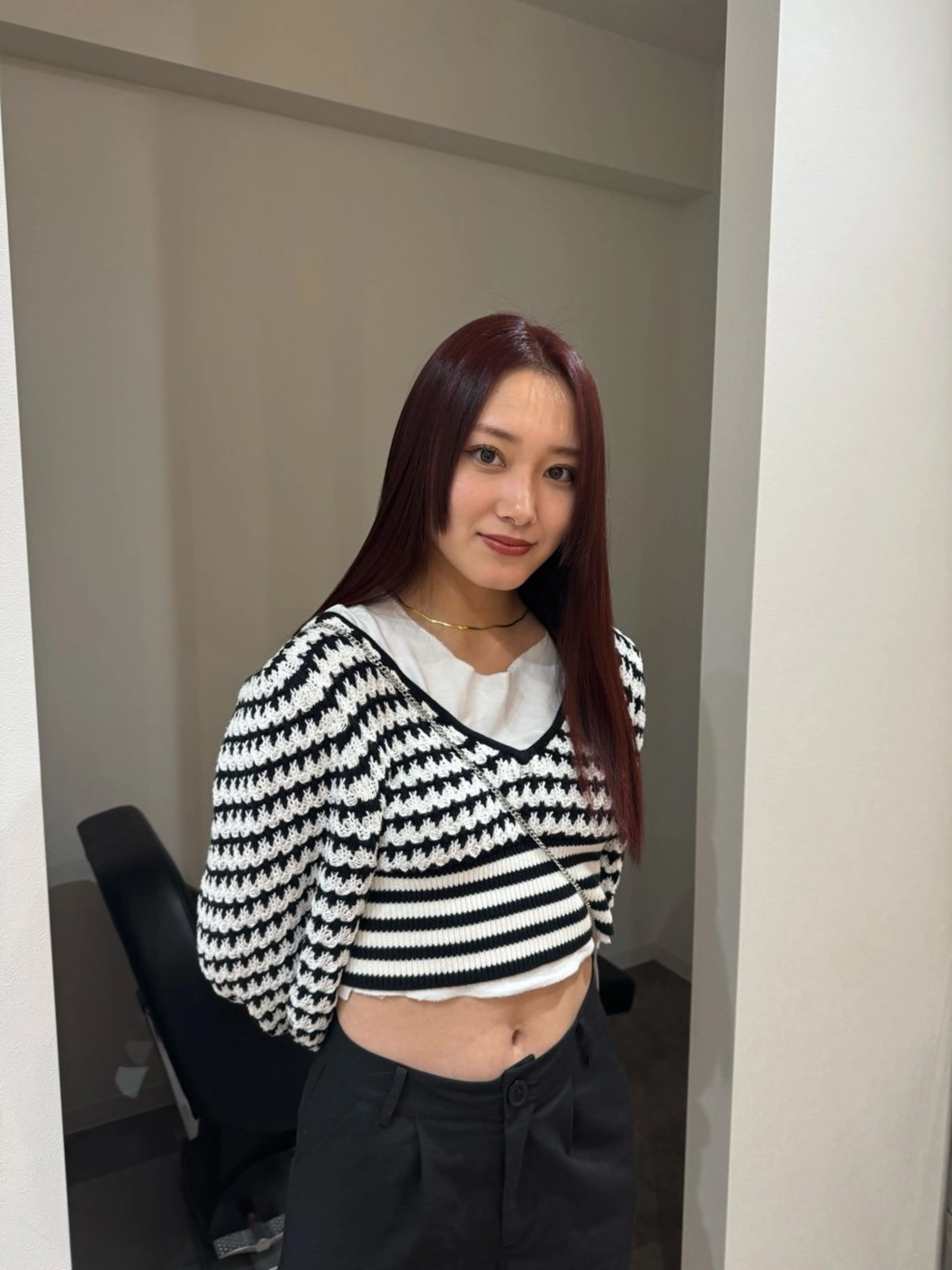 ロング カラー newi remi🖤のヘアスタイル