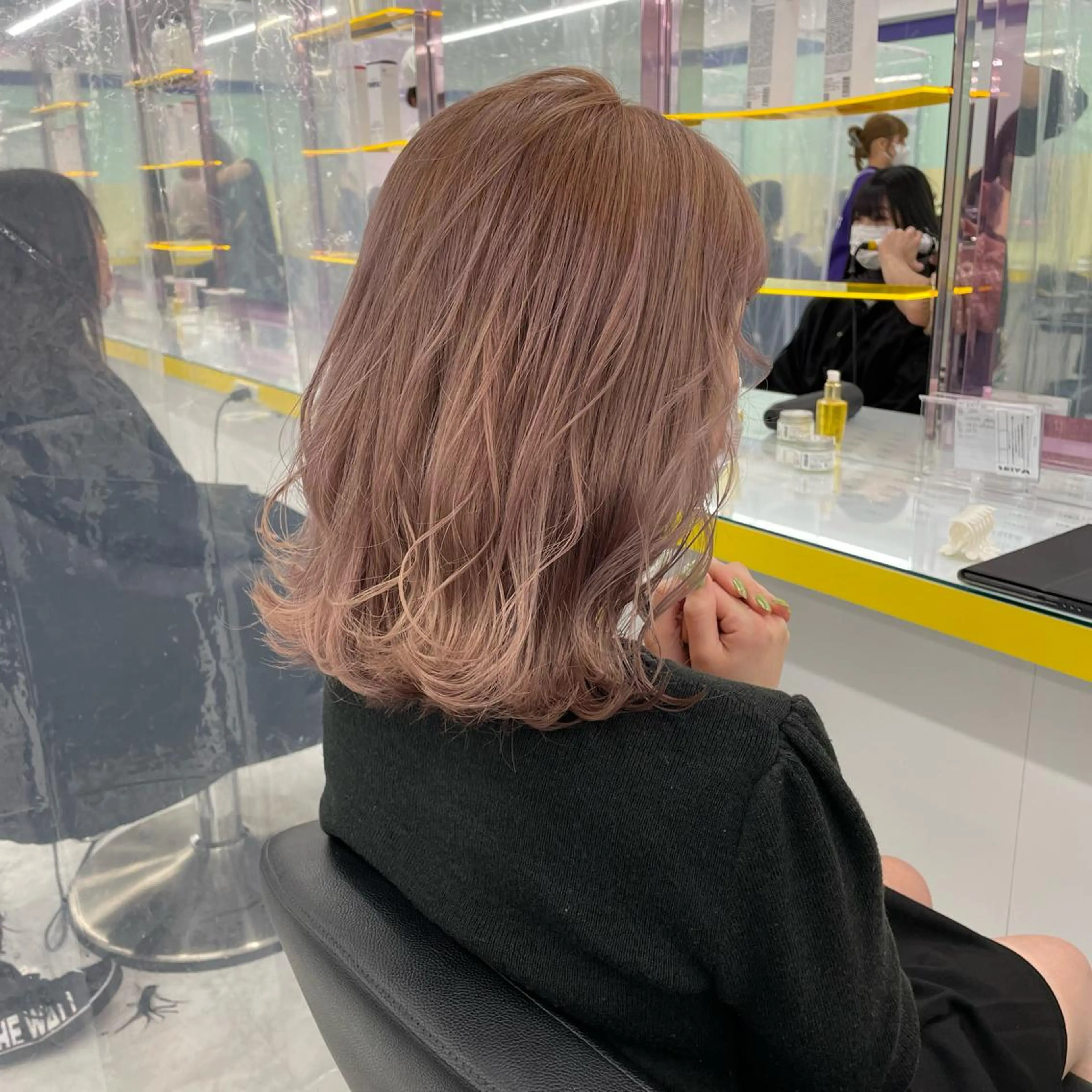 ショート カラー パーマ ヘアアレンジ メンズ アイブロウ ヘアカラー トリートメント ヘッドスパ ヘアセット 💜寒色特化 門脇誠弥💜のヘアスタイル