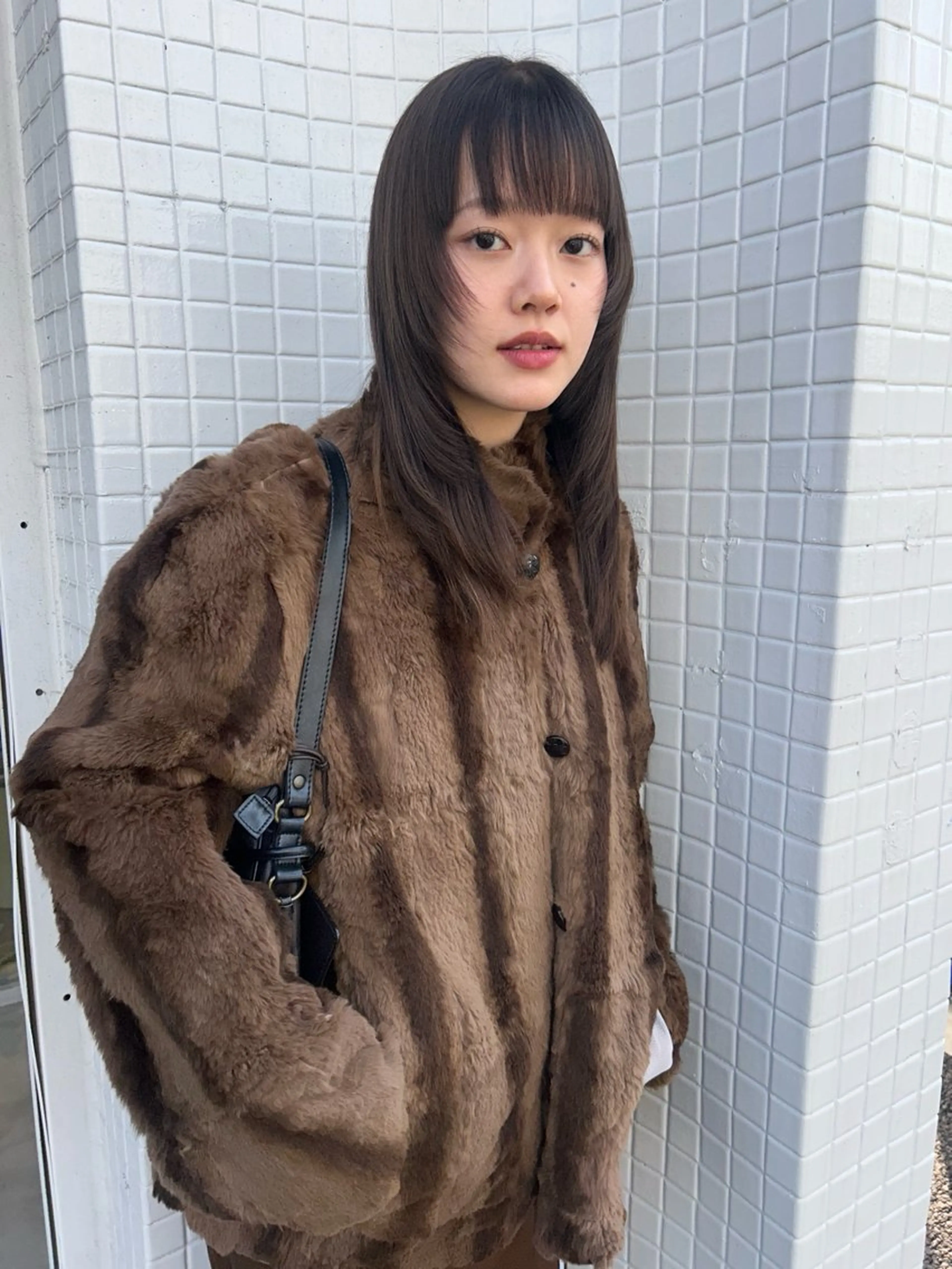 セミロング casetta. momoのヘアスタイル