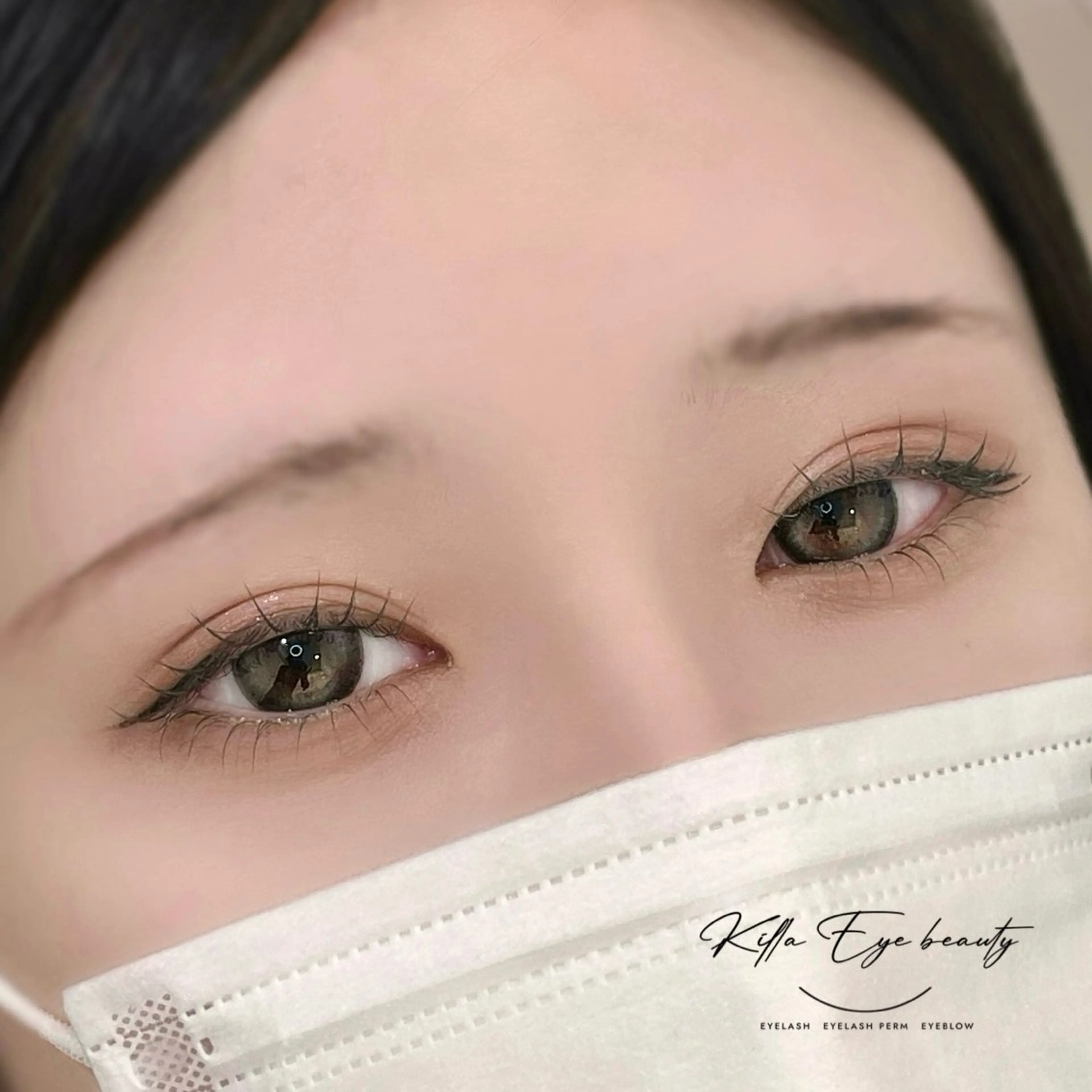 マツエク・マツパ まつげパーマ 下まつげエクステ マツパ killa eye beauty 八木のマツエク・マツパデザイン