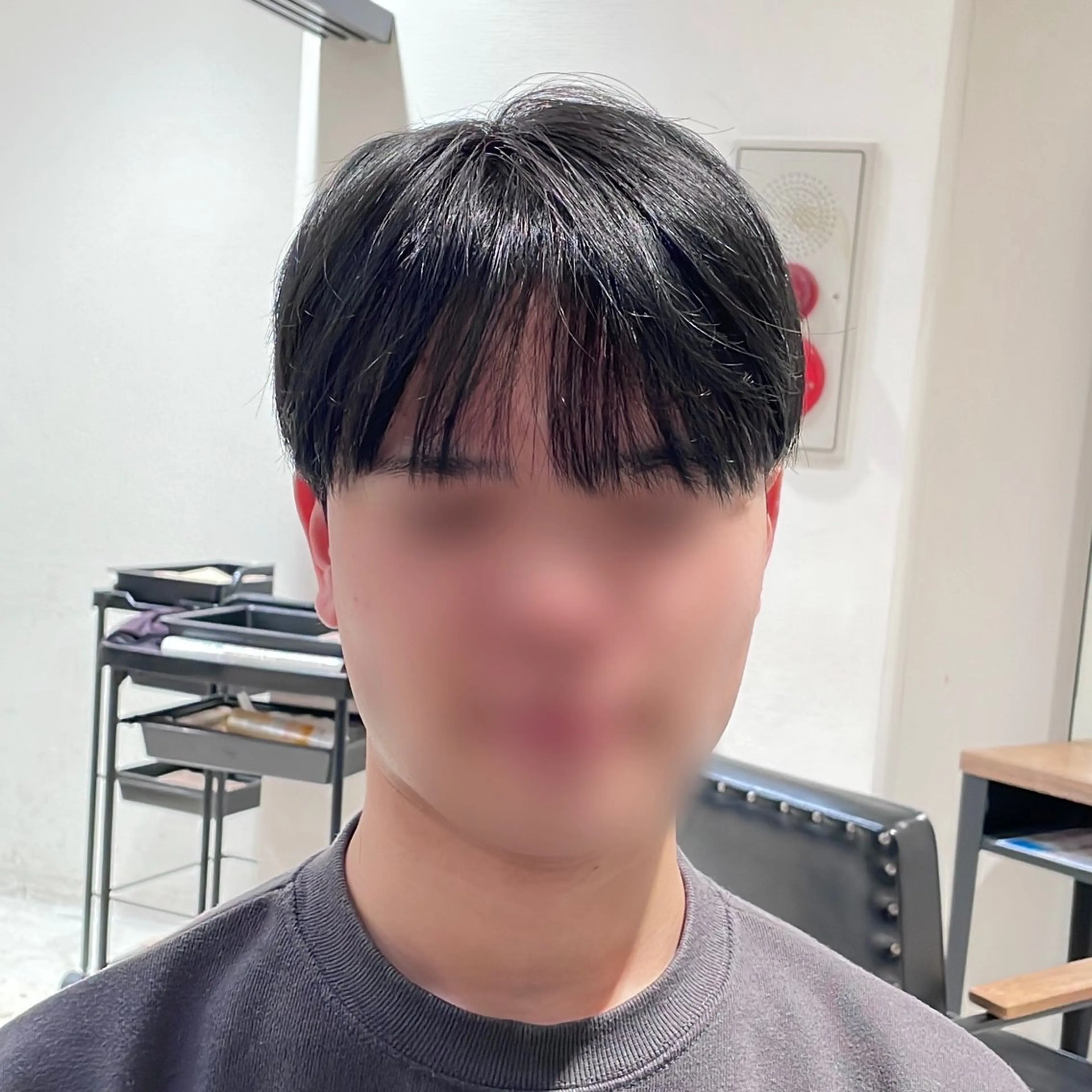 ショート カラー パーマ ヘアアレンジ メンズ カット パーマ 縮毛矯正 ヘアセット パク・ボミン小野リエ 韓国ハーフ🦊のヘアスタイル