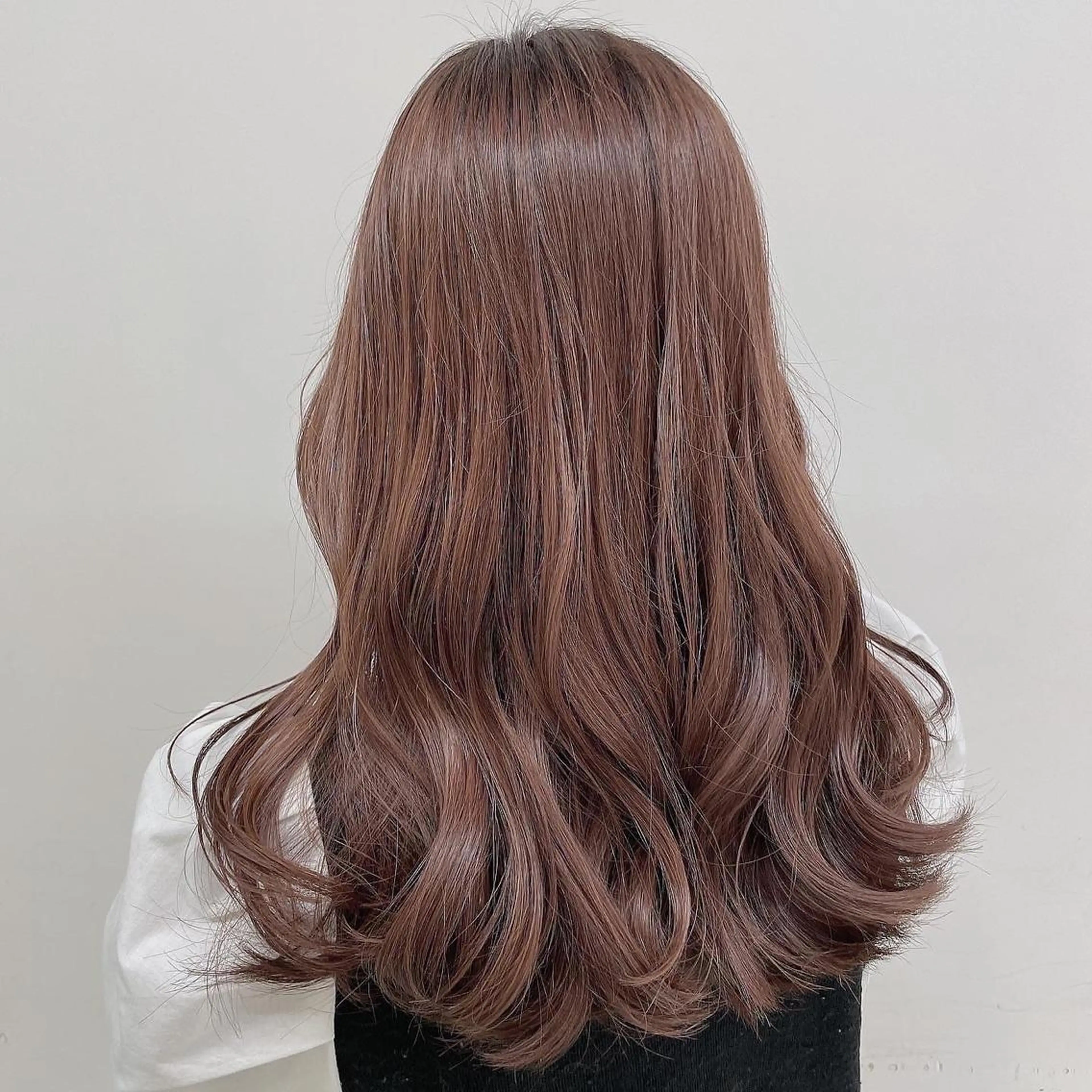 ミディアム カラー ヘアカラー トリートメント ヘッドスパ 🥞ベージュ系カラー 【すずきりほ】🥞のヘアスタイル