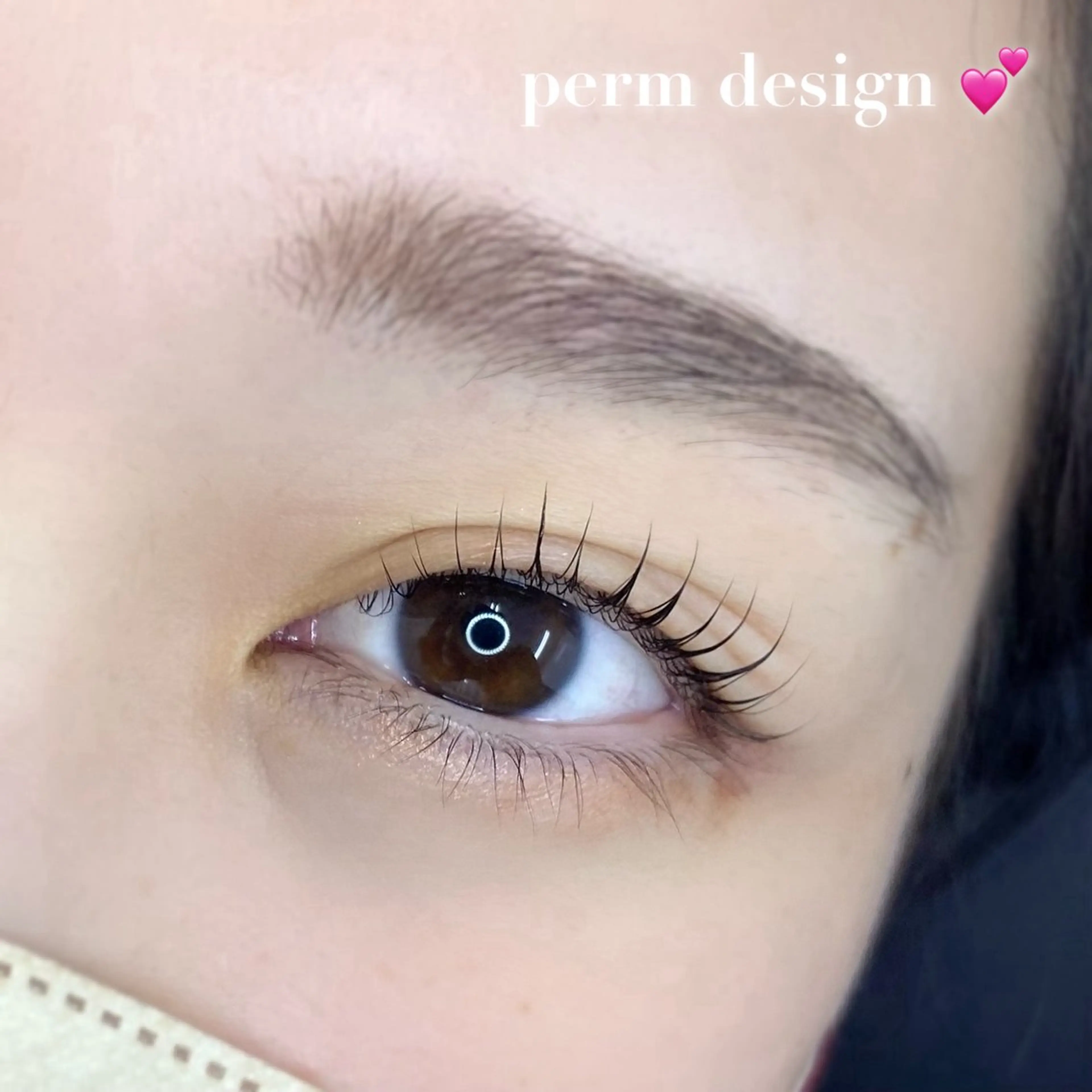 マツエク・マツパ マツパ アイブロウサロン iBROW.川越 眉毛専門店所属・IBROW. asukaのマツエク・マツパデザイン