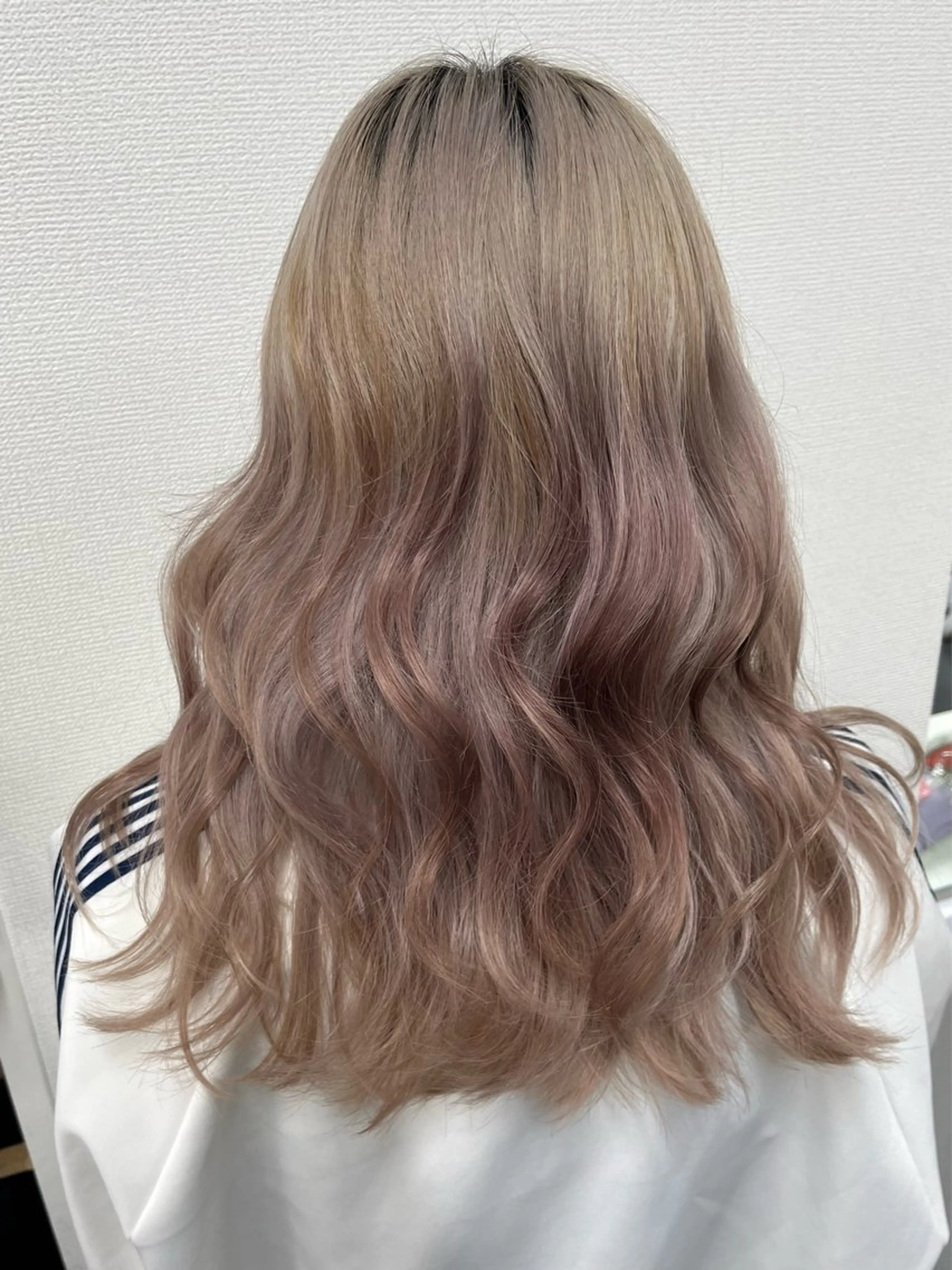 カラー 縮毛モデル✨🦋 TOMOKO🦋✨のヘアスタイル
