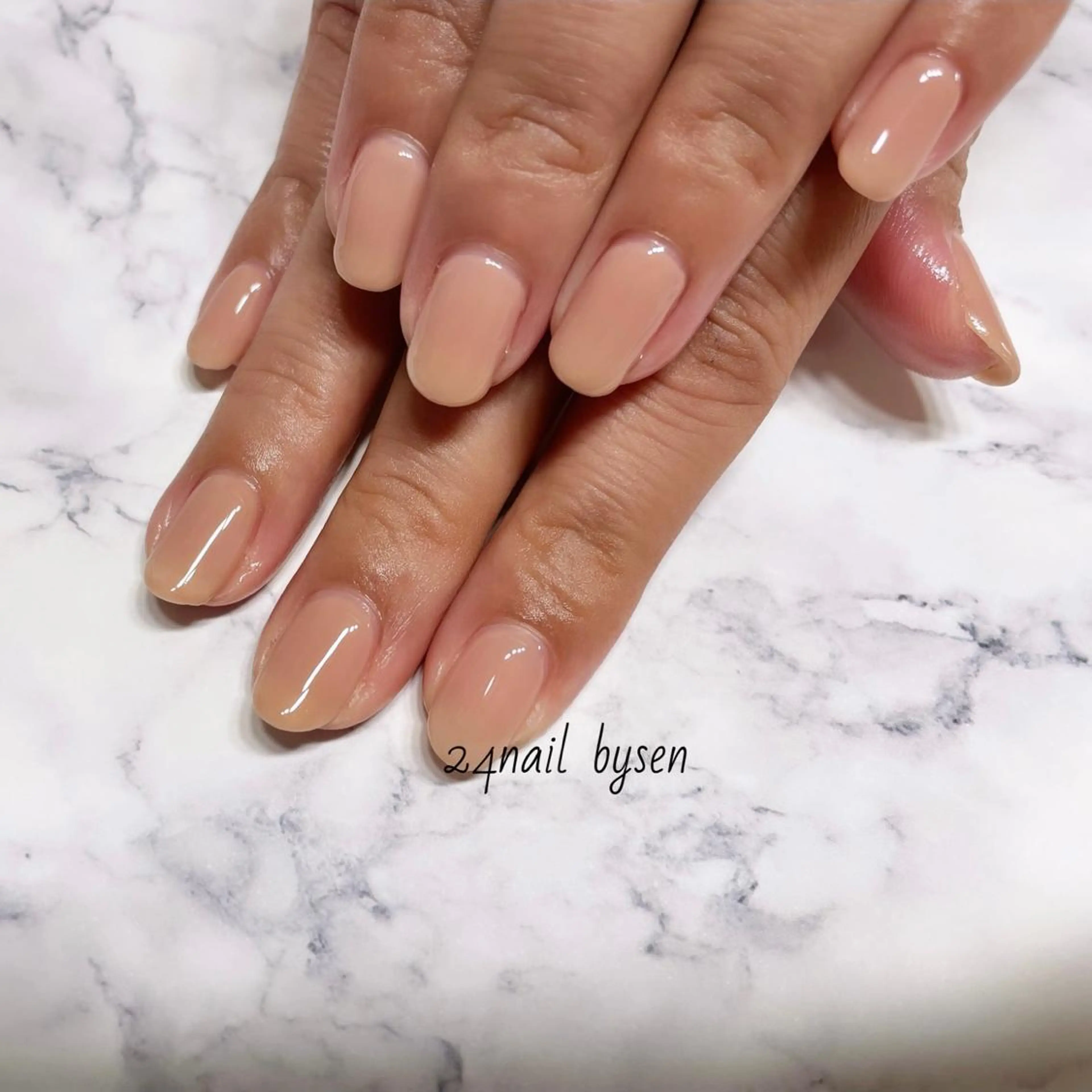 ネイル ワンカラーネイル Atelier by 24nail/Ayaのネイルデザイン