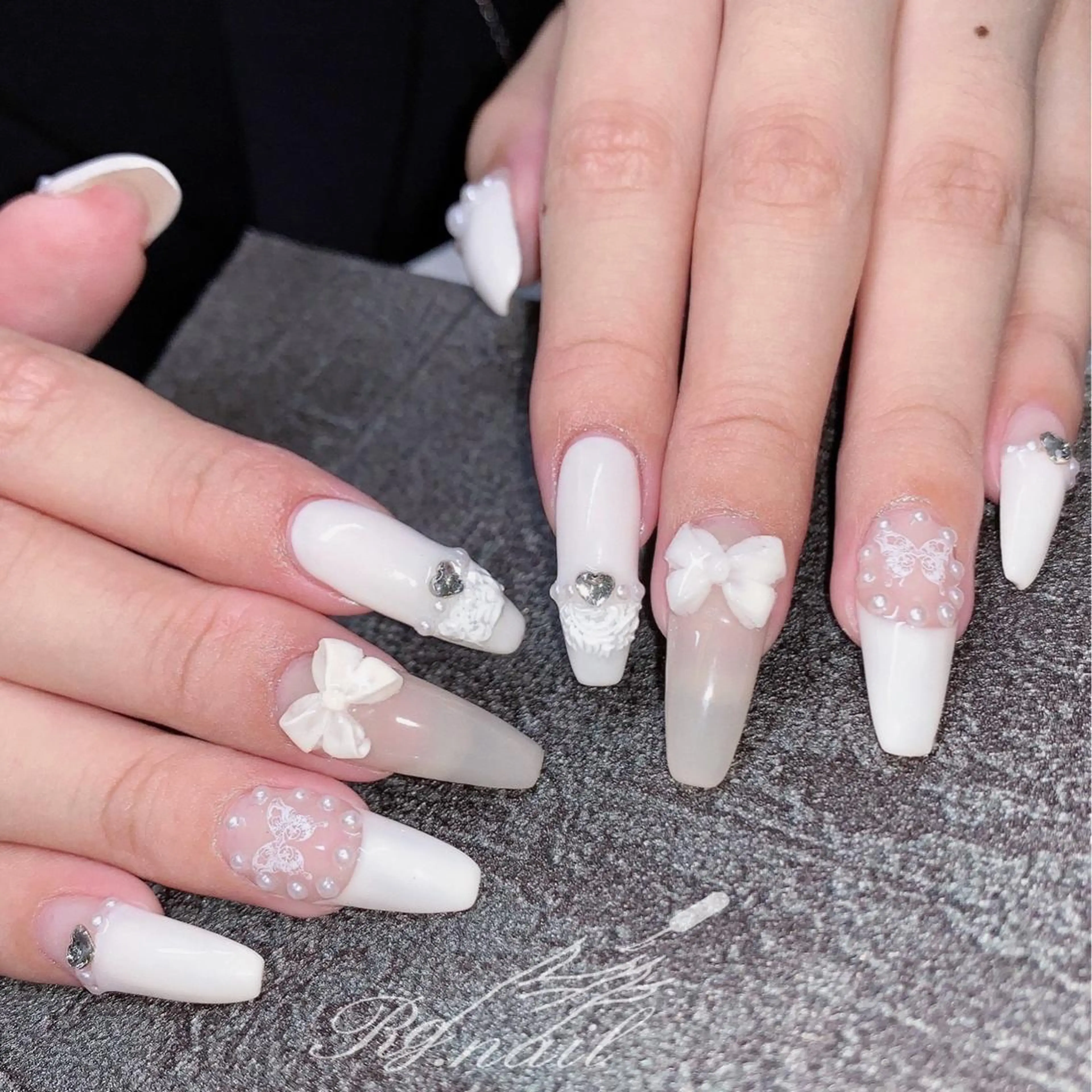 ロング ネイル Cho Artネイル所属・Cho Art ネイルのネイルデザイン