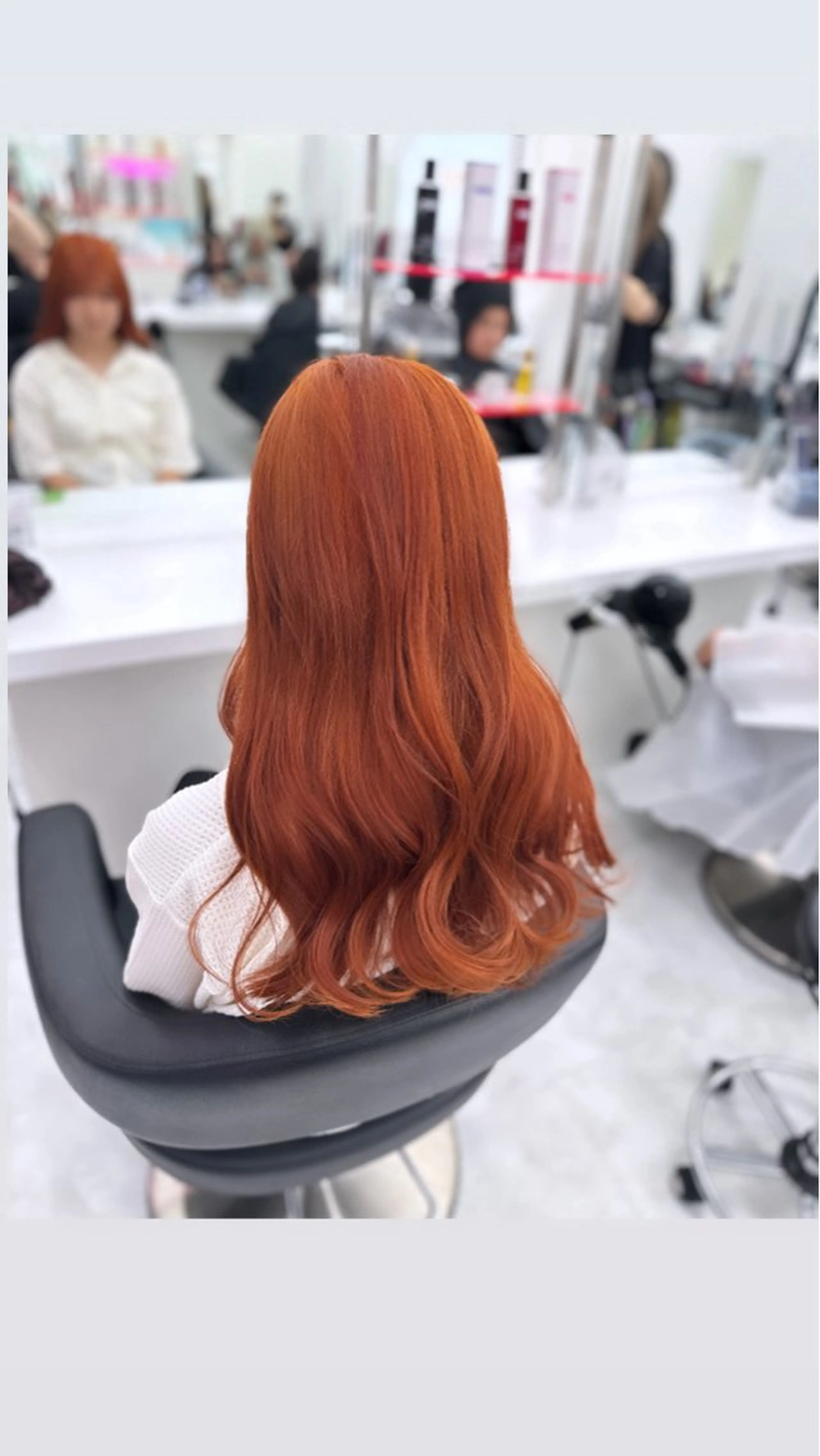 ロング カラー パーマ ヘアアレンジ メンズ キッズ ♥️韓国ヘア レイヤー♥️ゆりのヘアスタイル