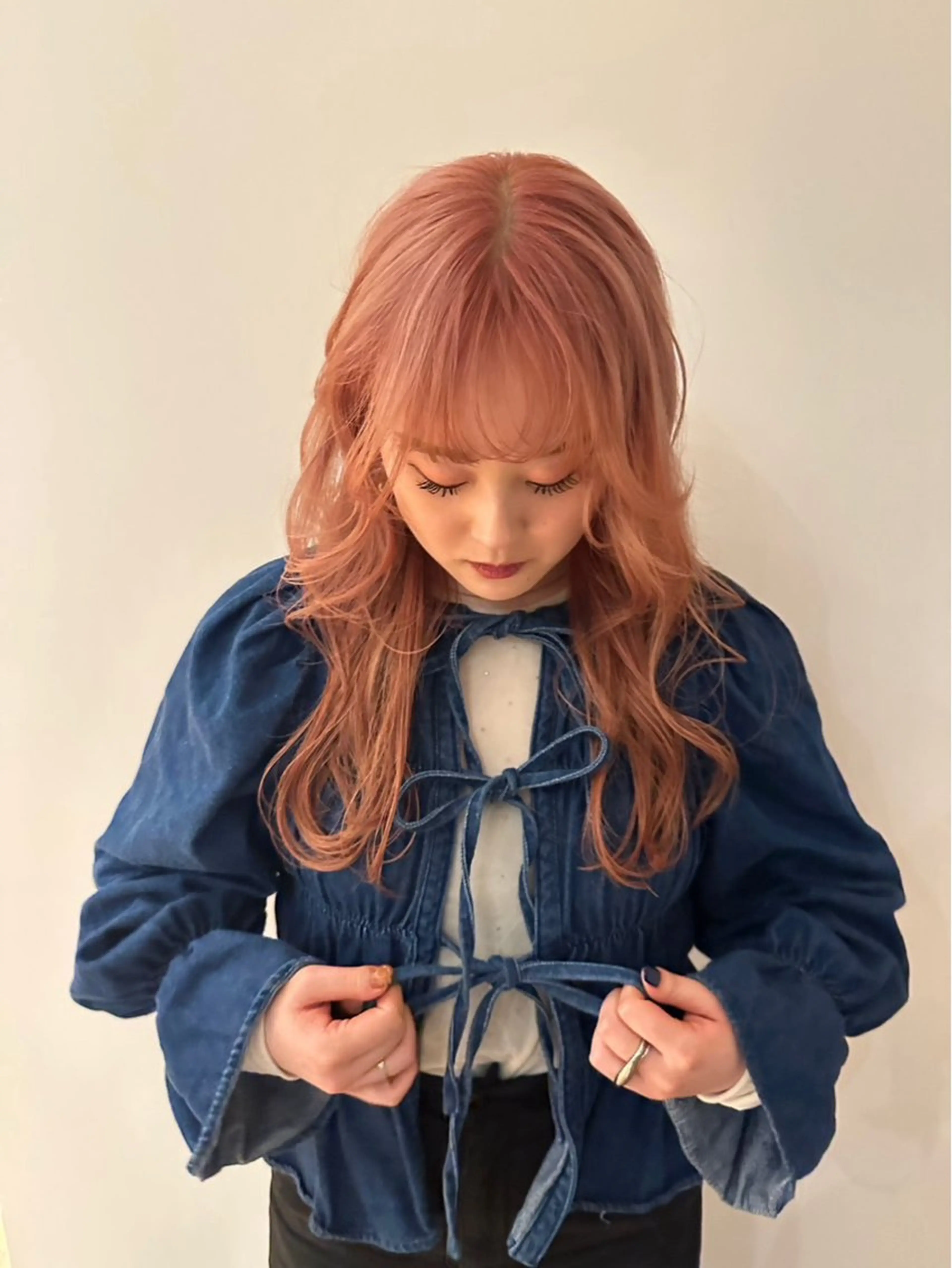 ロング SARA meiのヘアスタイル
