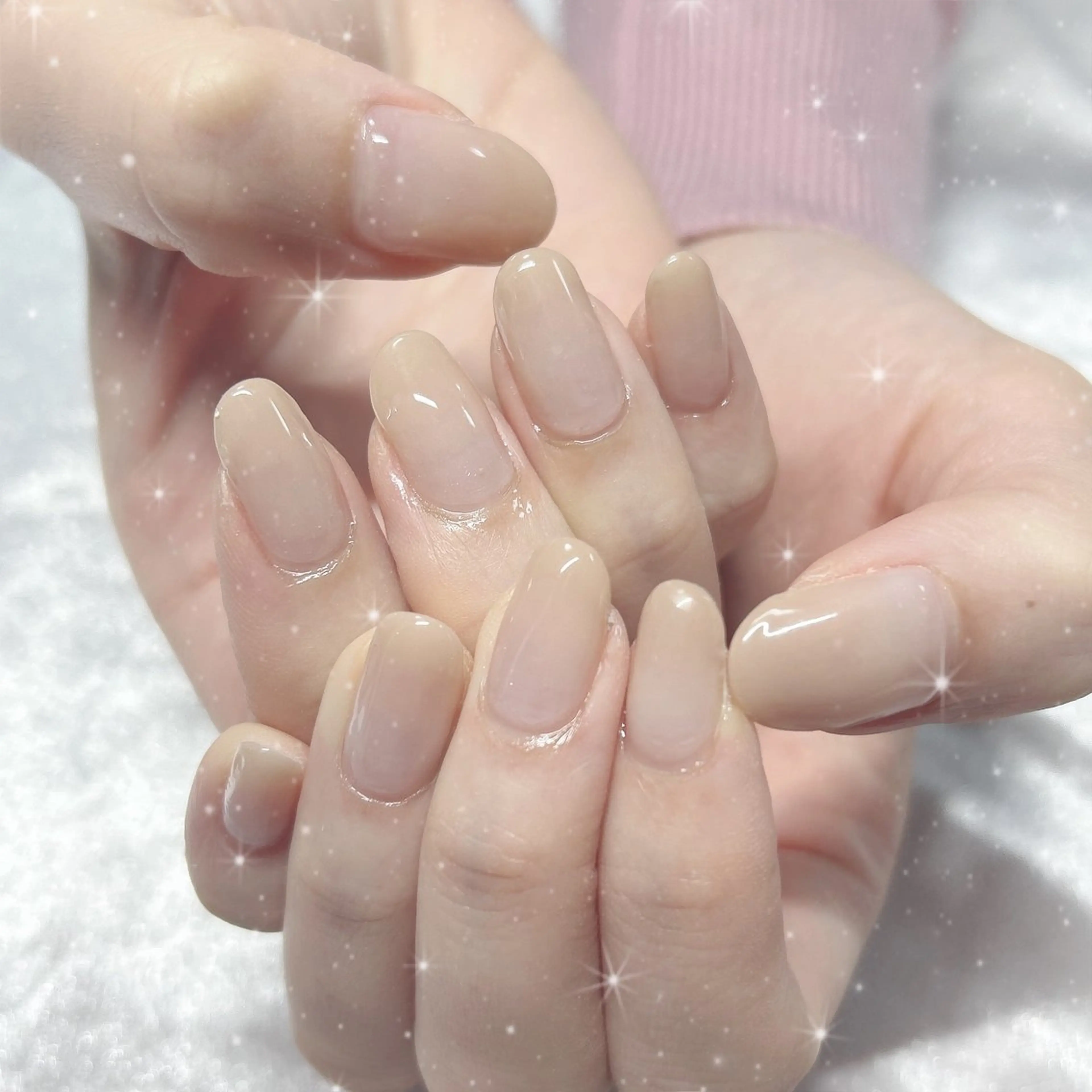 ネイル シンプルネイル Bestnail所属・Best Nail Yu🎀🫧のネイルデザイン