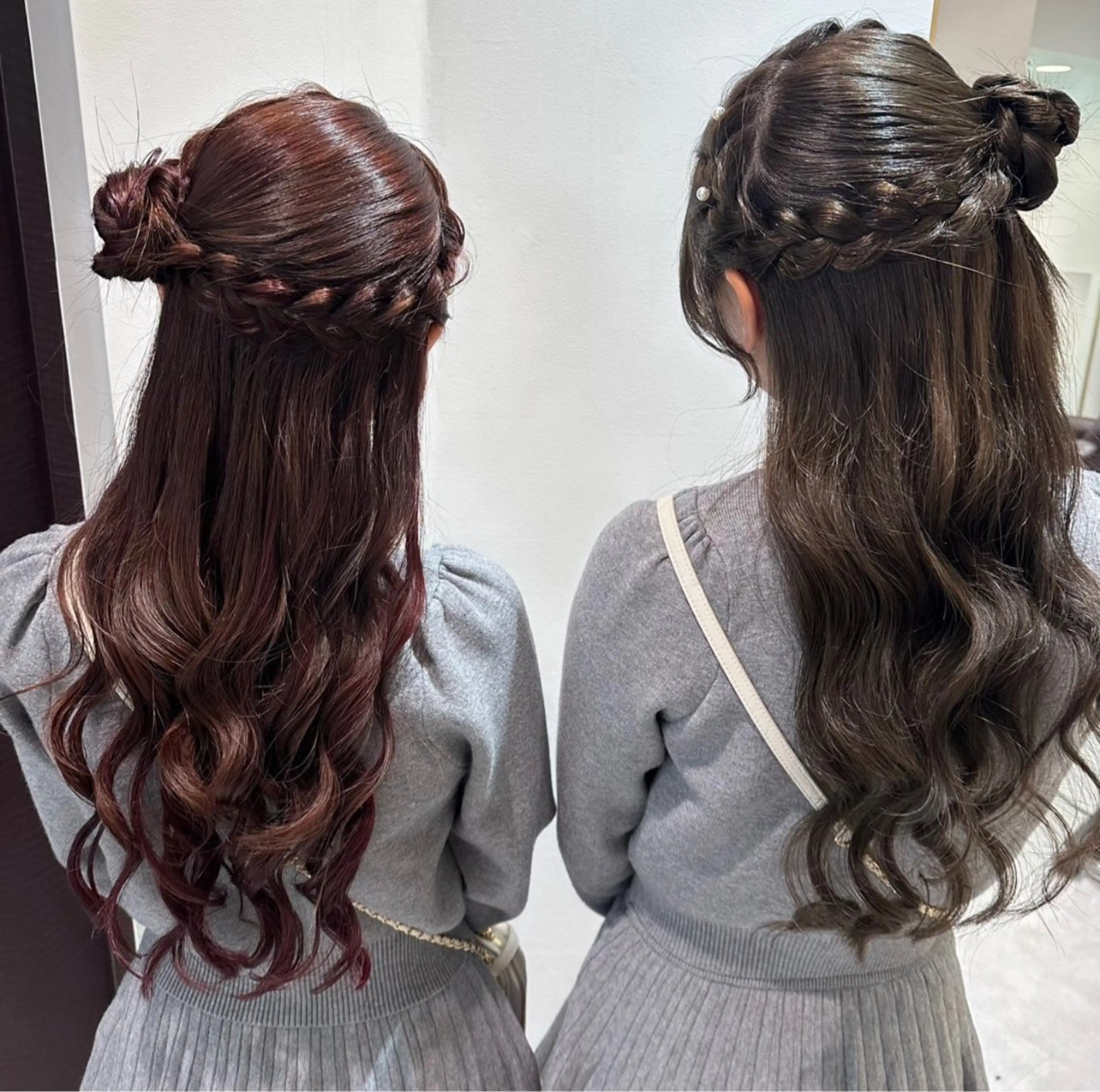 ロング ヘアアレンジ ヘアセット 🎀ヘアアレンジ 🎀ななみのヘアスタイル