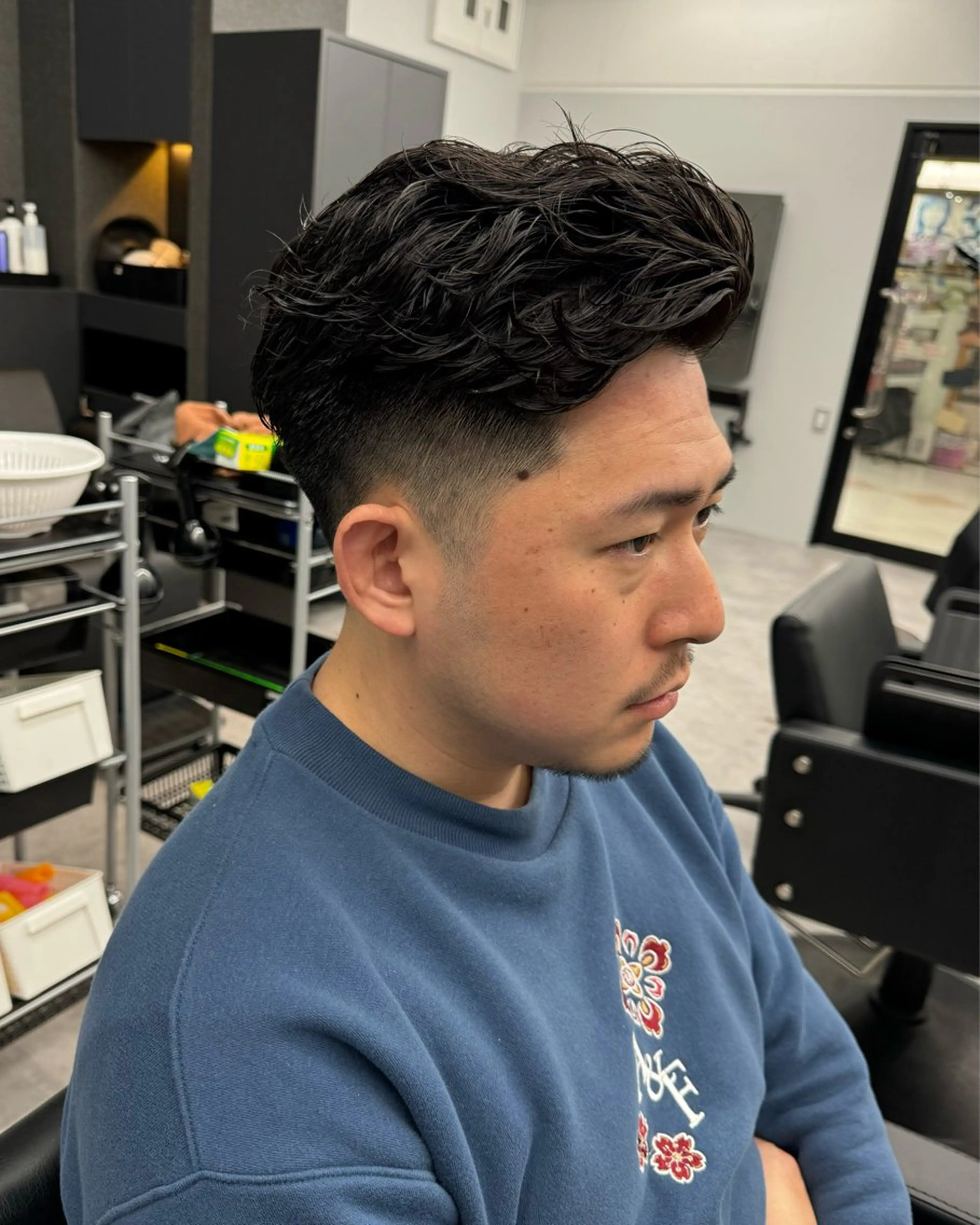 ショート パーマ メンズ Men's専門✂︎ 増田　正義のヘアスタイル