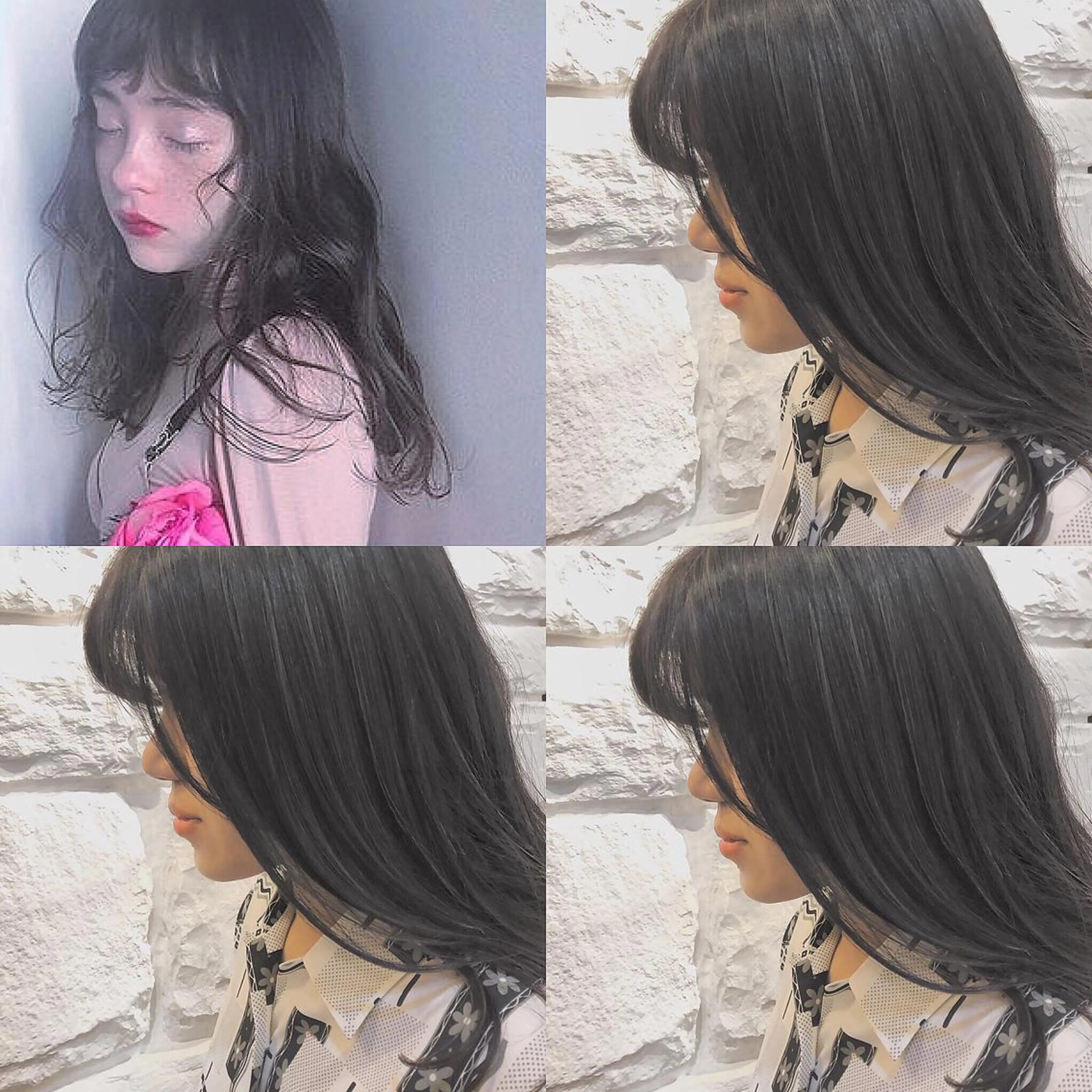カラー 透明感カラー ハイライトカラー Nao ナオのヘアスタイル
