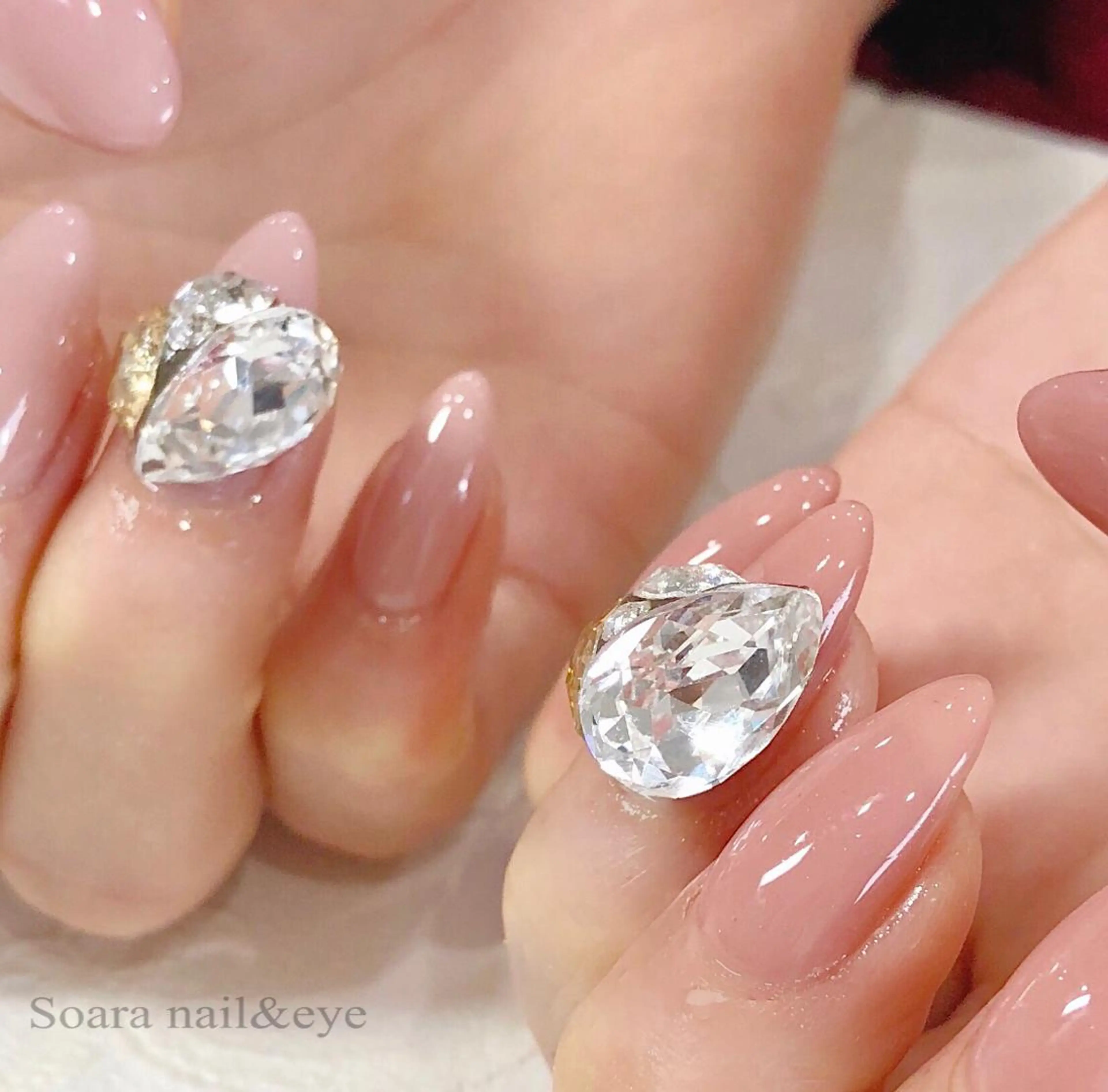 【nail】オフ込+maogelワンカラーの写真