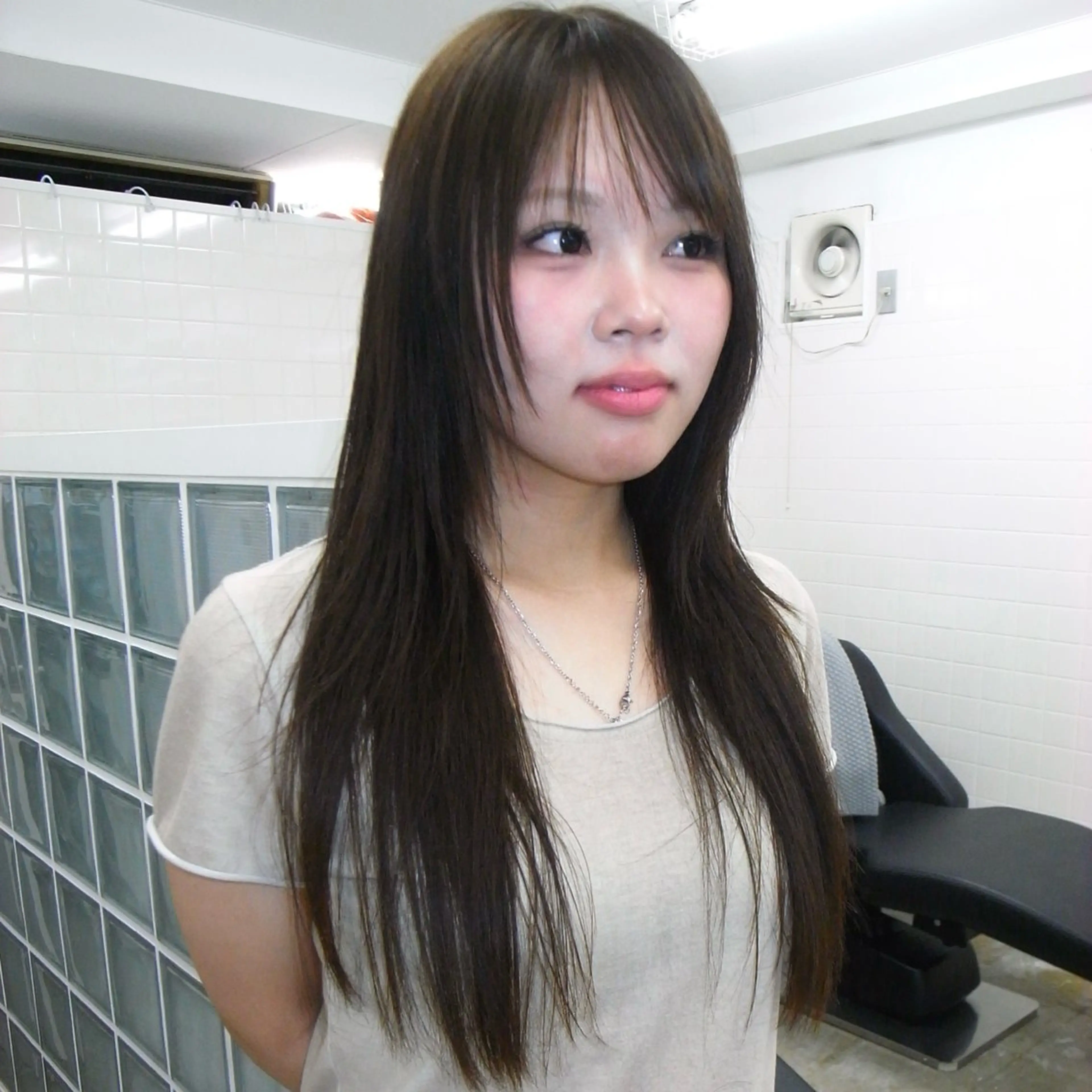 ロング カラー カット ヘアカラー トリートメント 楪所属・チヒロ/ショートヘア /パーマのヘアスタイル