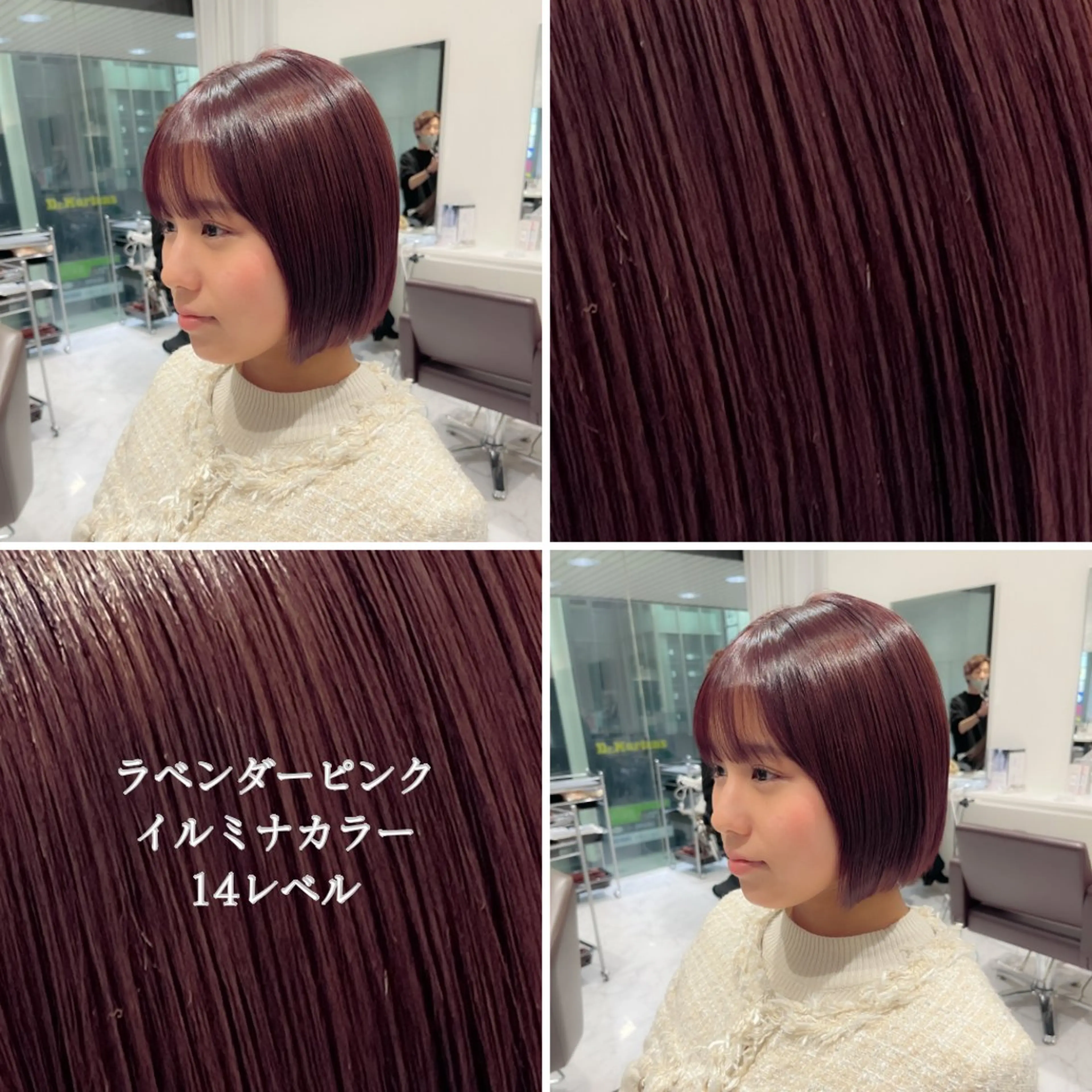 ショート カラー カット ヘアカラー 坂本 理輝のヘアスタイル