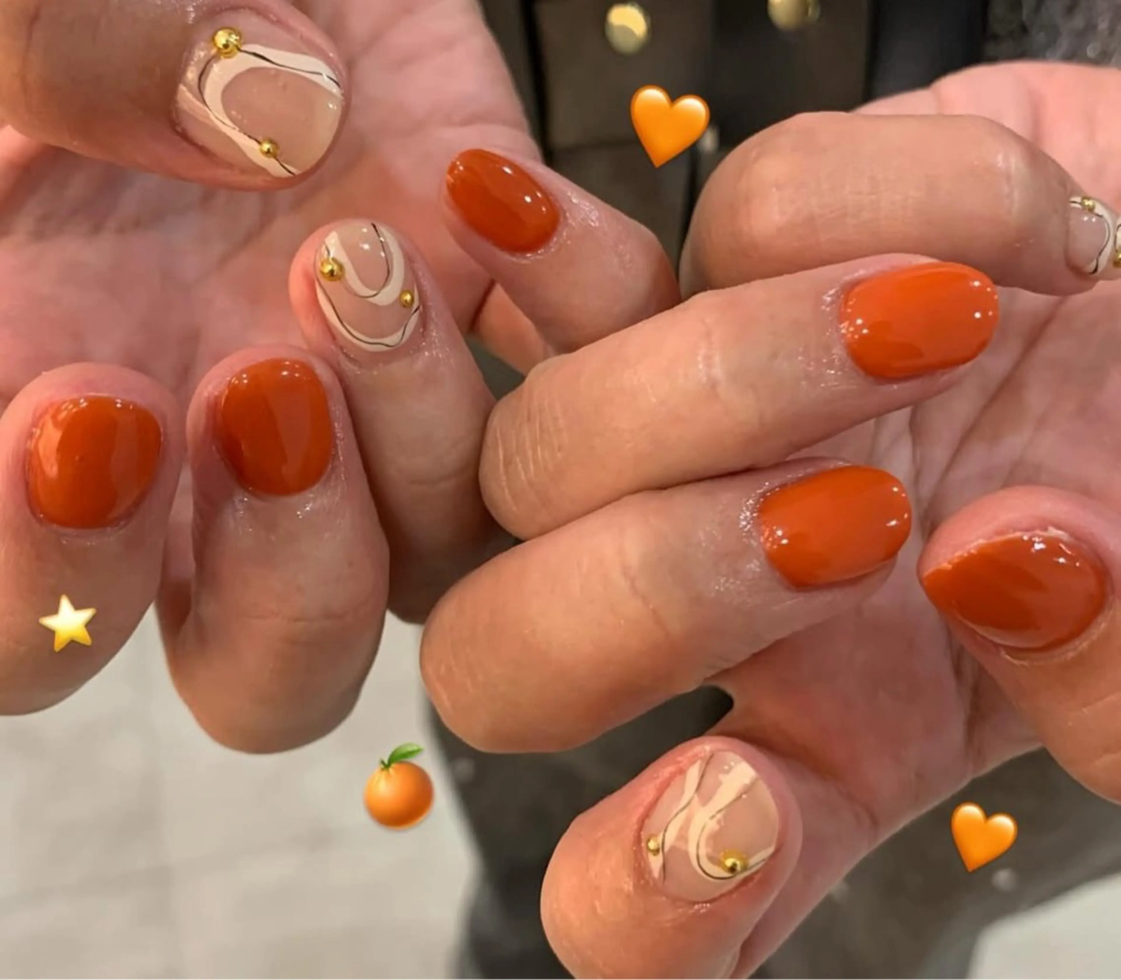 ネイル ハンドネイル フットネイル ゆびノさき茨木店 ニュアンス/アートのネイルデザイン
