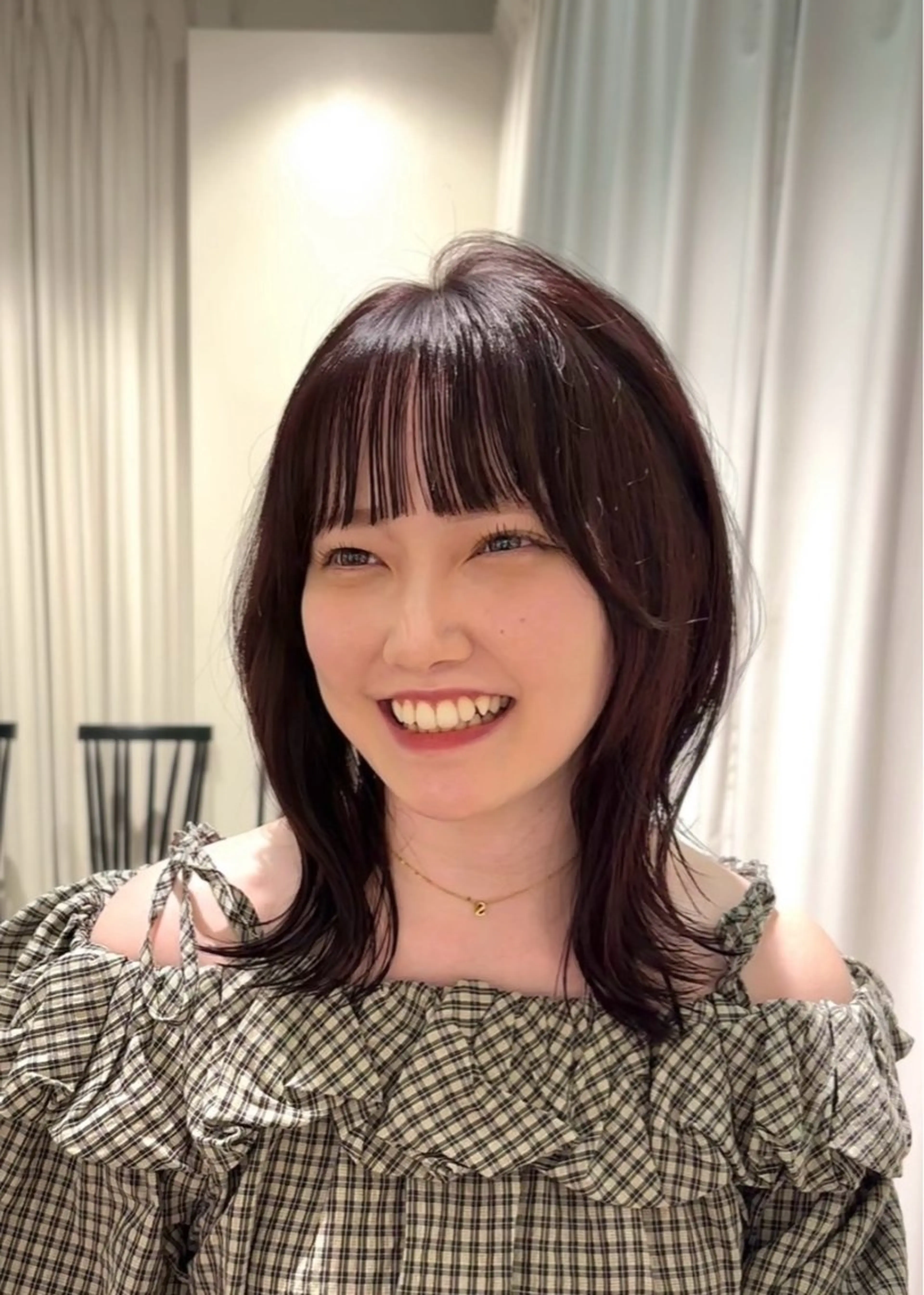 ミディアム behive  駅前店所属・菊地 桃花のヘアスタイル