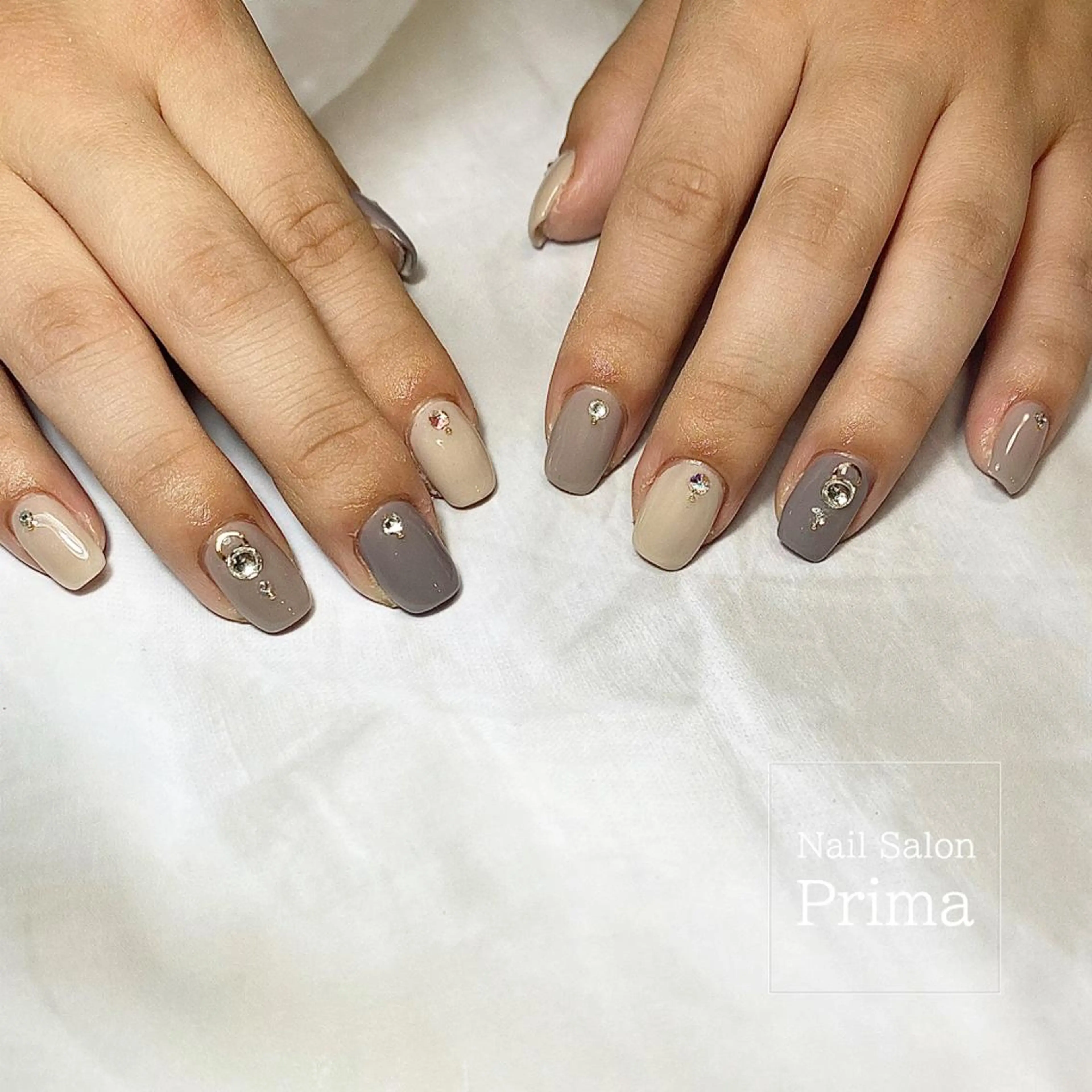 ミディアム ネイル SalonPrima Nail & Eyeのネイルデザイン