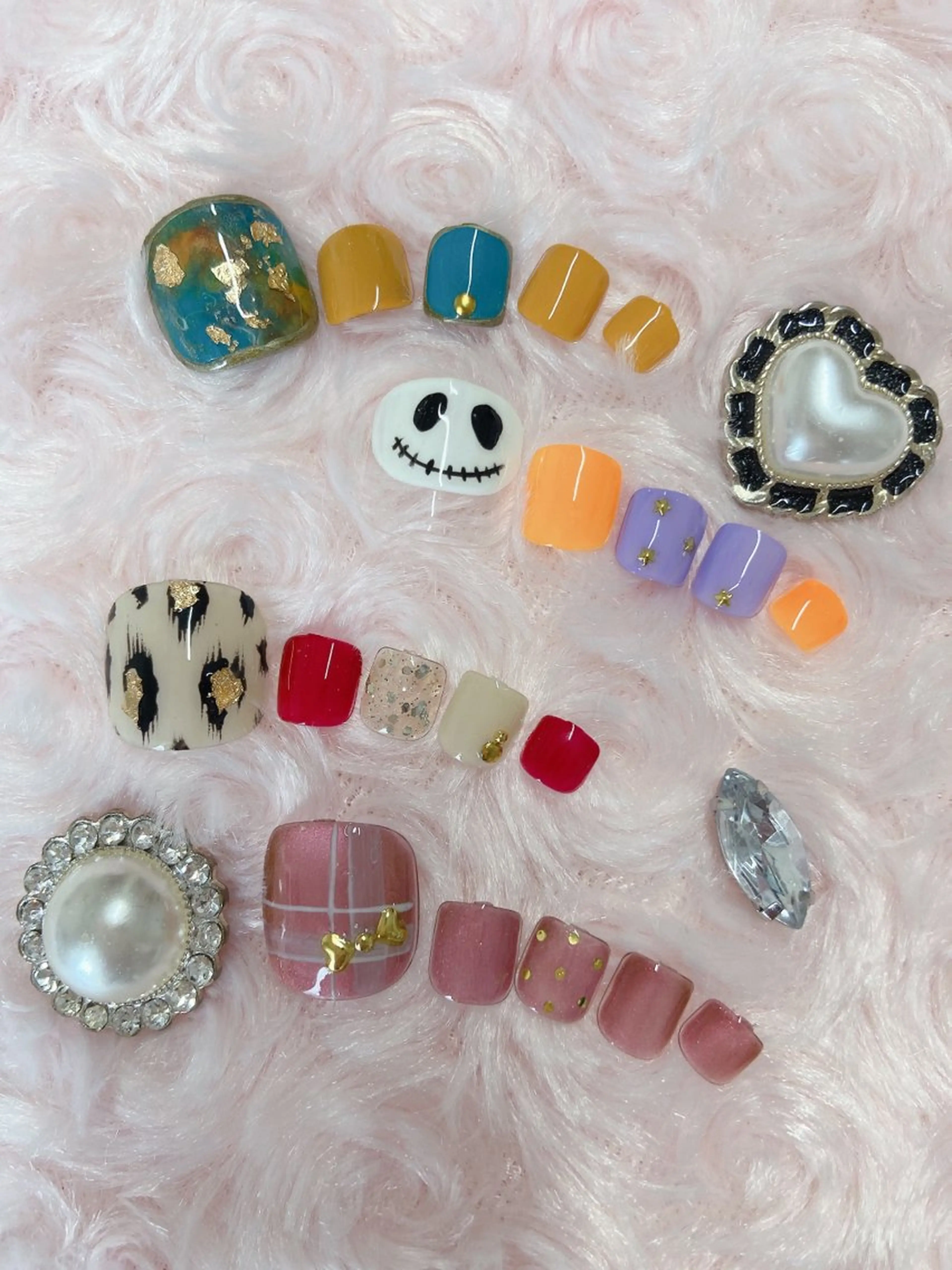 ネイル フットネイル ジェルネイル ワンカラーネイル パラジェル ワンホンネイル フットネイル nail salon Berry所属・前田 りかのネイルデザイン