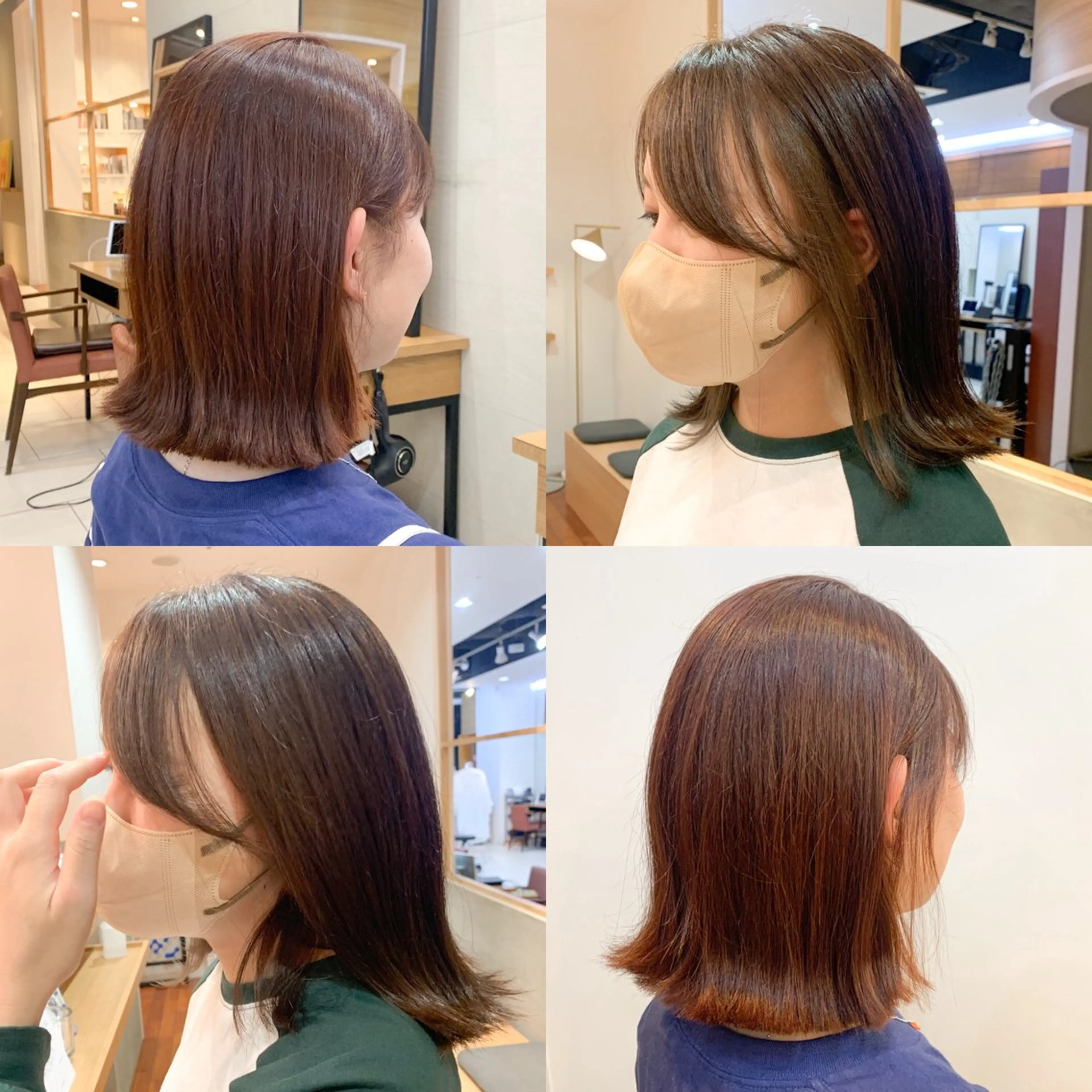 ショート 🌈透明感カラー/レ イヤー/Nana🌈のヘアスタイル