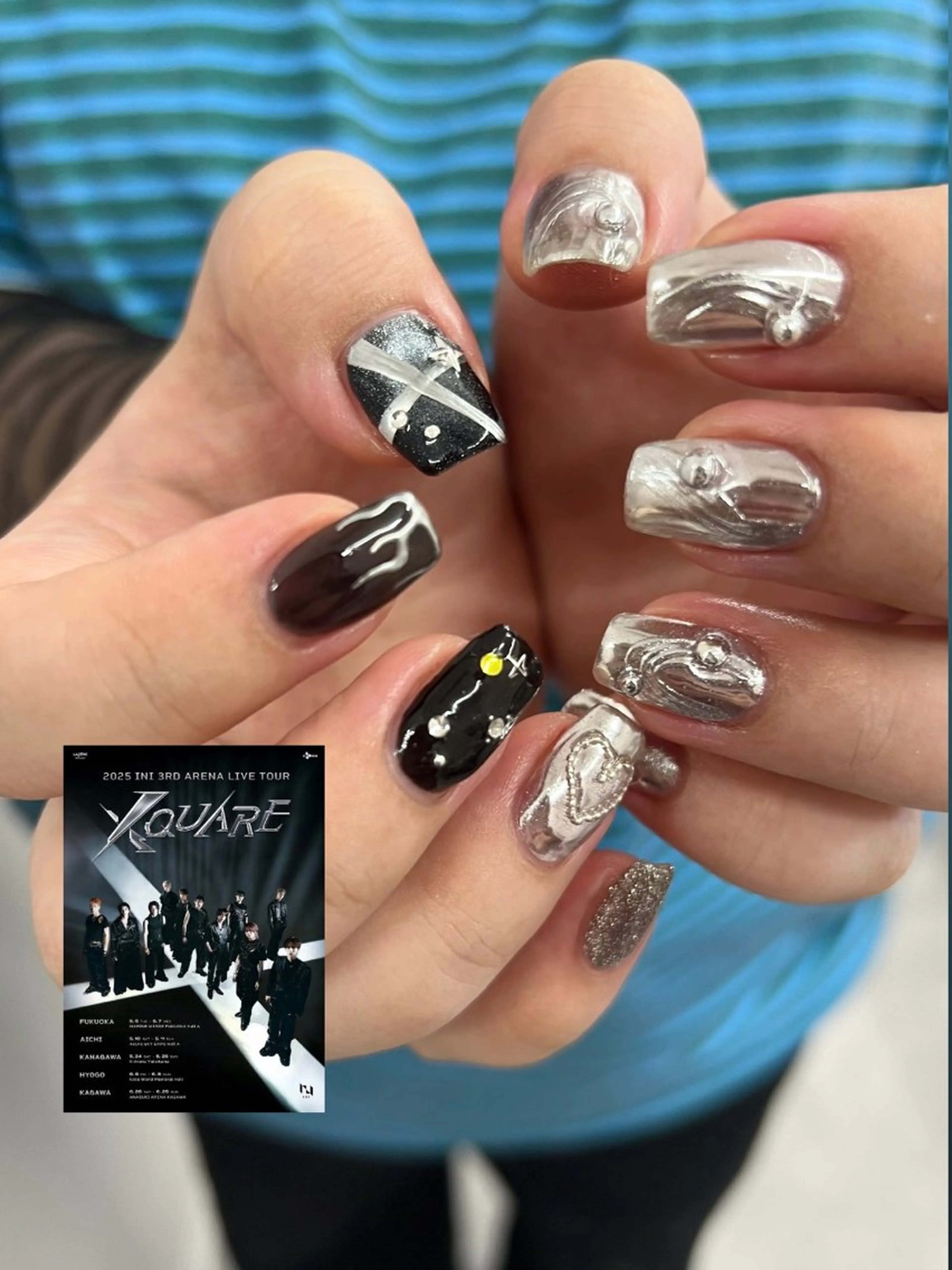 ネイル ジェルネイル マグネットネイル ニュアンスネイル パラジェル リボン ハンドネイル ハンドケア Bana_ Nailのネイルデザイン