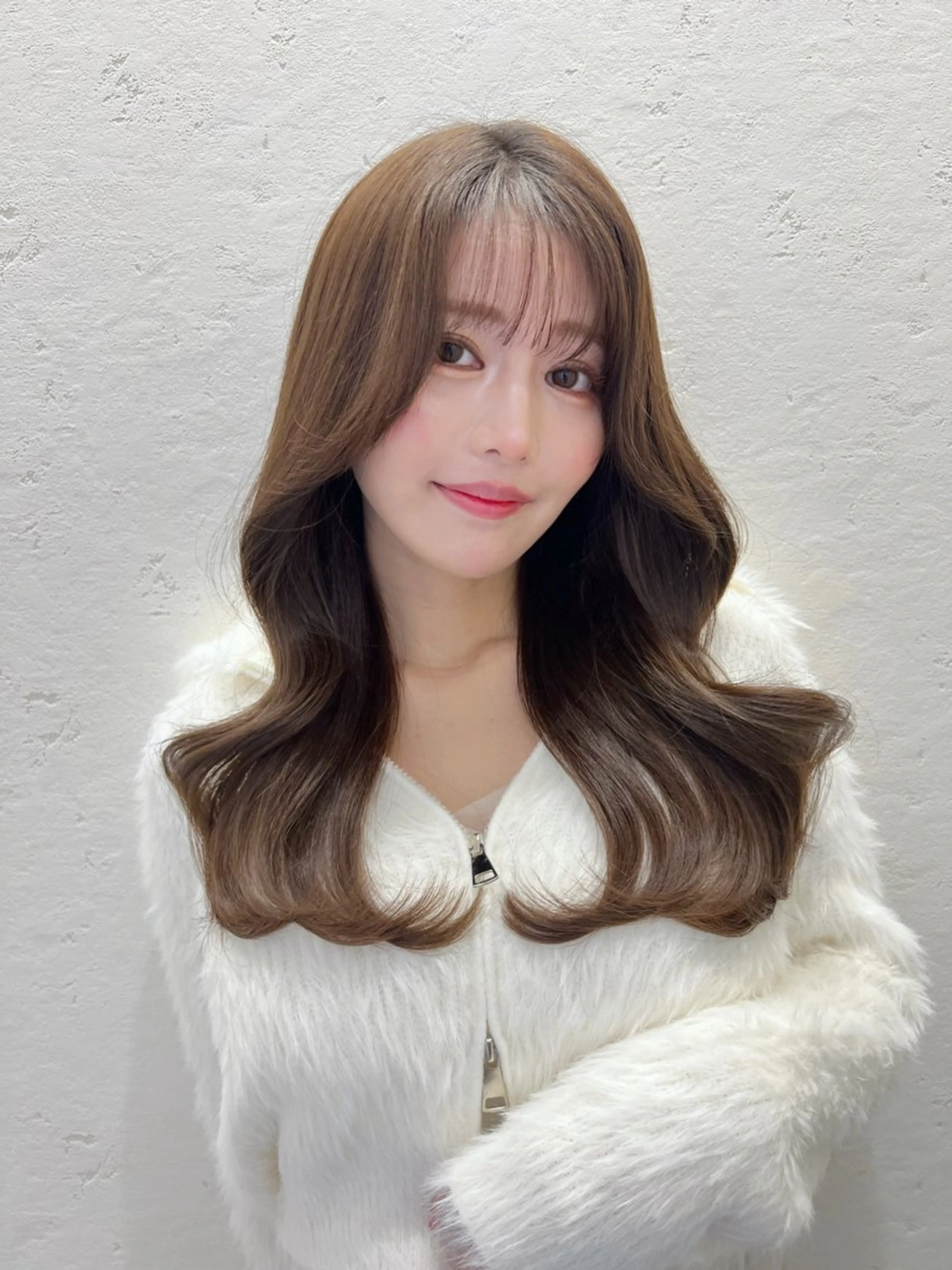 ロング カラー カット ヘアカラー トリートメント 韓国ヘア×髪質改善 /yoshikaのヘアスタイル