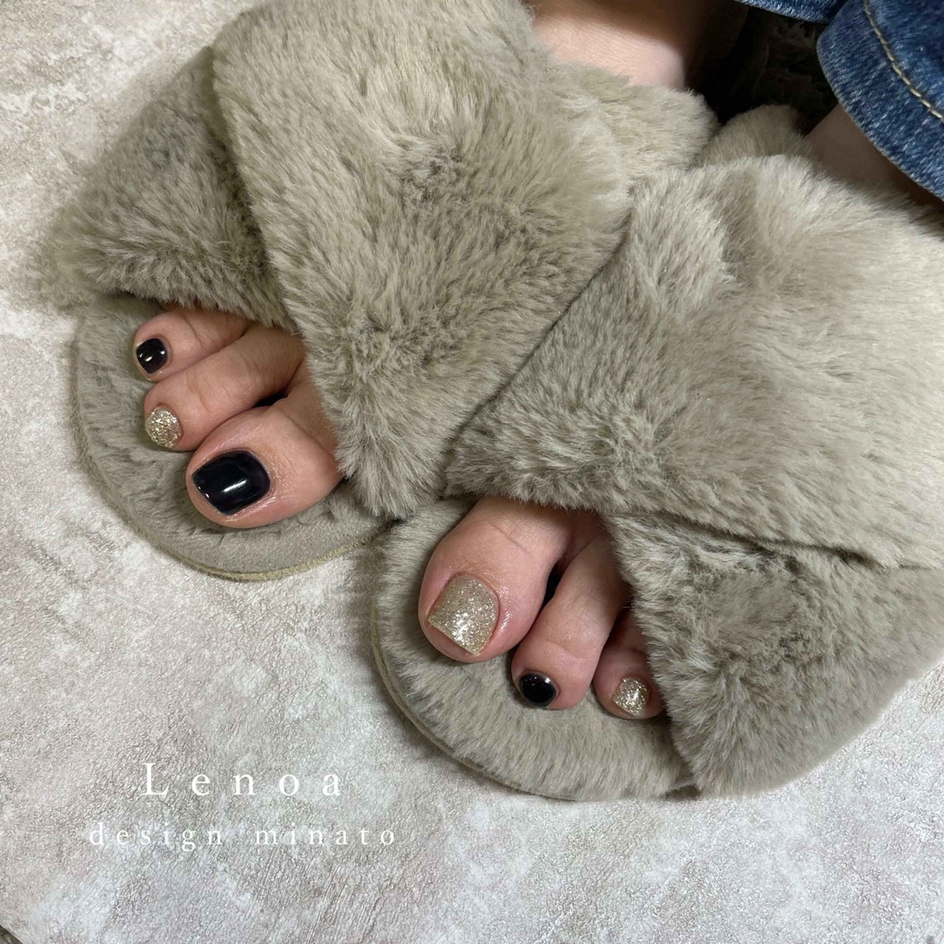 ネイル フットネイル Lenoa minatoのネイルデザイン