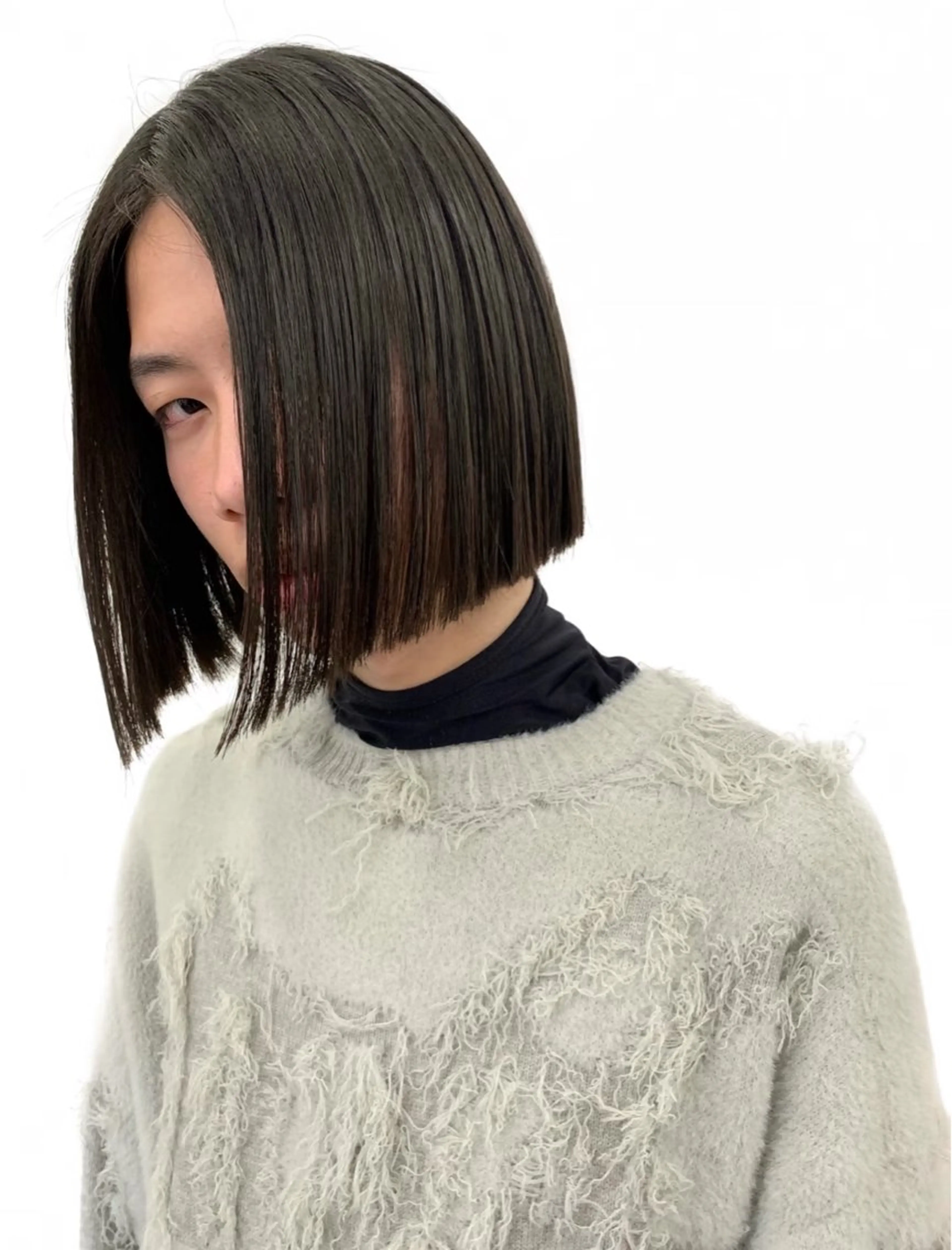 ミディアム カット デザインカラー⭐︎★ 🐆hyoma🐆のヘアスタイル