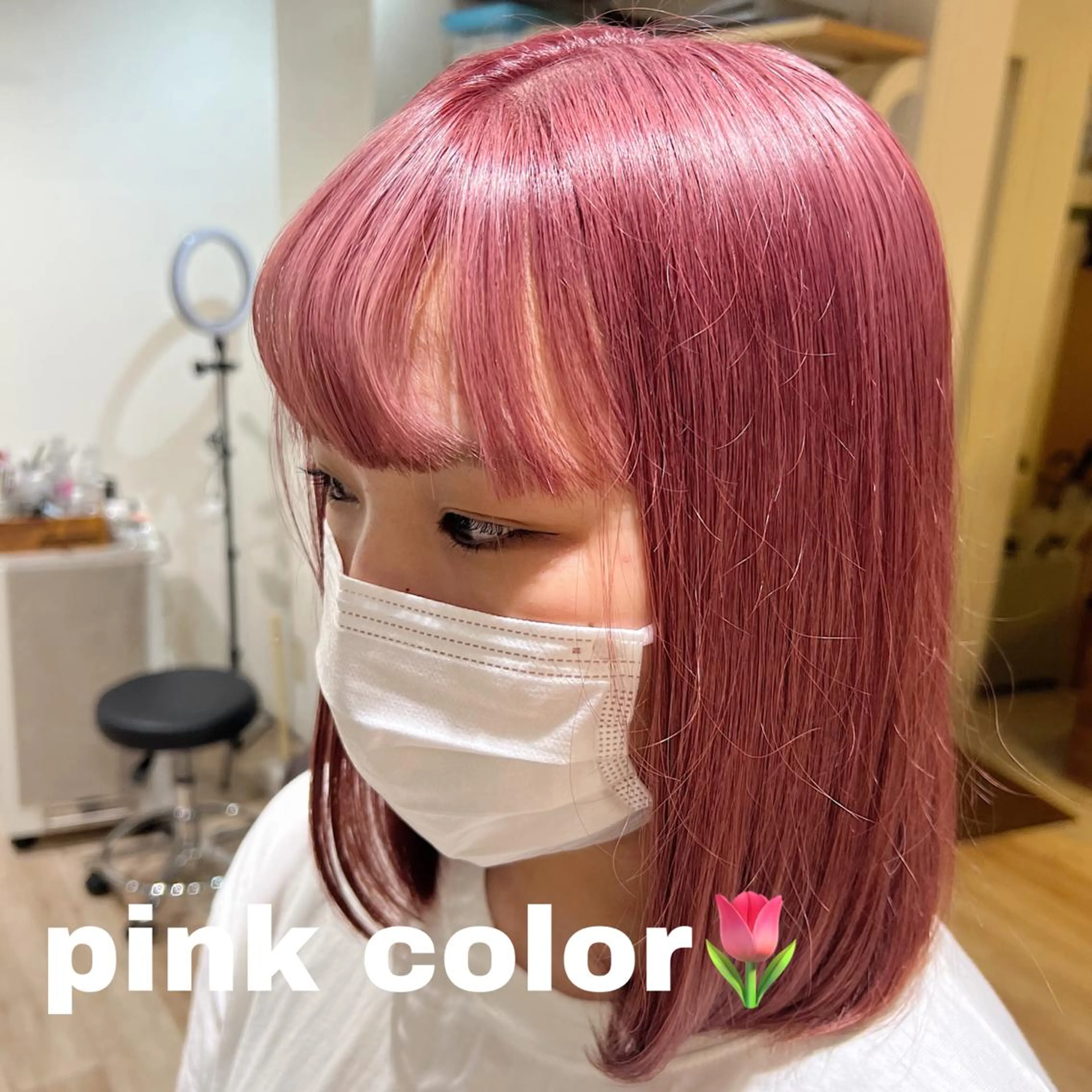 ショート ボブ ヘアカラー 暖色ｶﾗｰ/ﾚｲﾔｰ ｶｯﾄ/Yunaのヘアスタイル