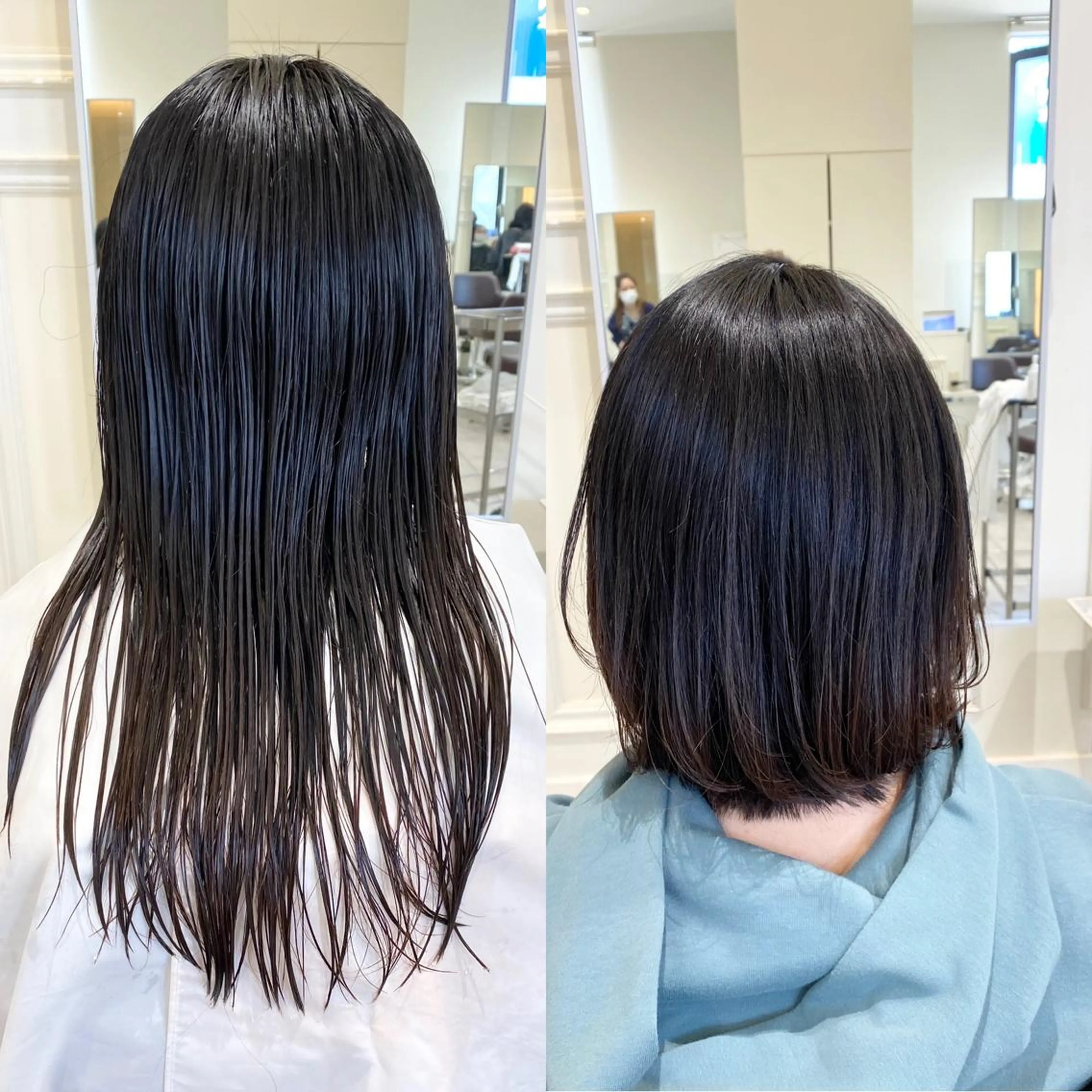 ショート カット ヘアカラー トリートメント 暗髪透明感カラー/ インナー/小島良太のヘアスタイル