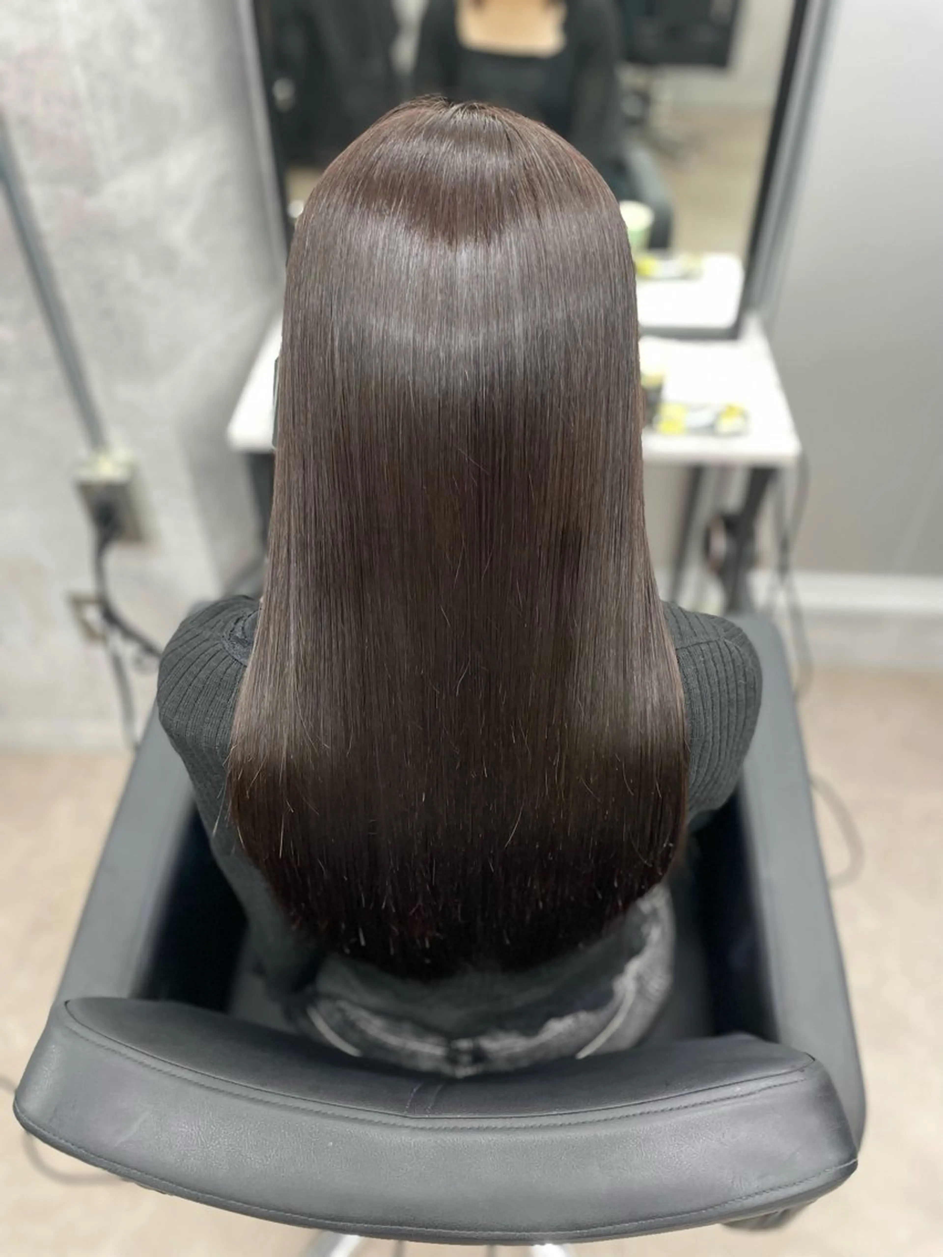 ロング カット ヘアカラー トリートメント 🦄髪質改善トリー トメント🦄イリスのヘアスタイル