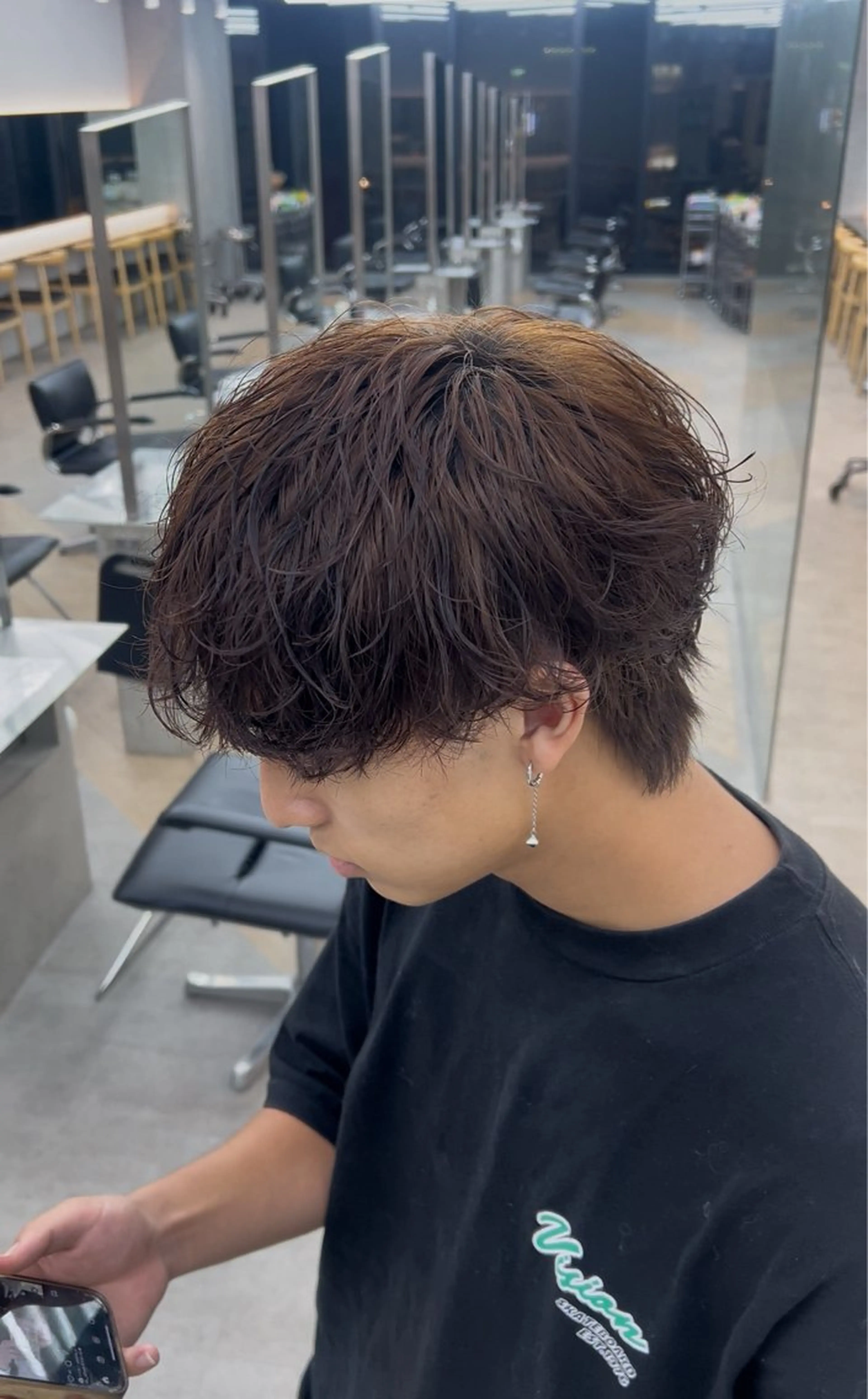 ショート パーマ メンズ カット ヘアカラー パーマ 💫メンズパーマ💫 /カラー/そへるのヘアスタイル