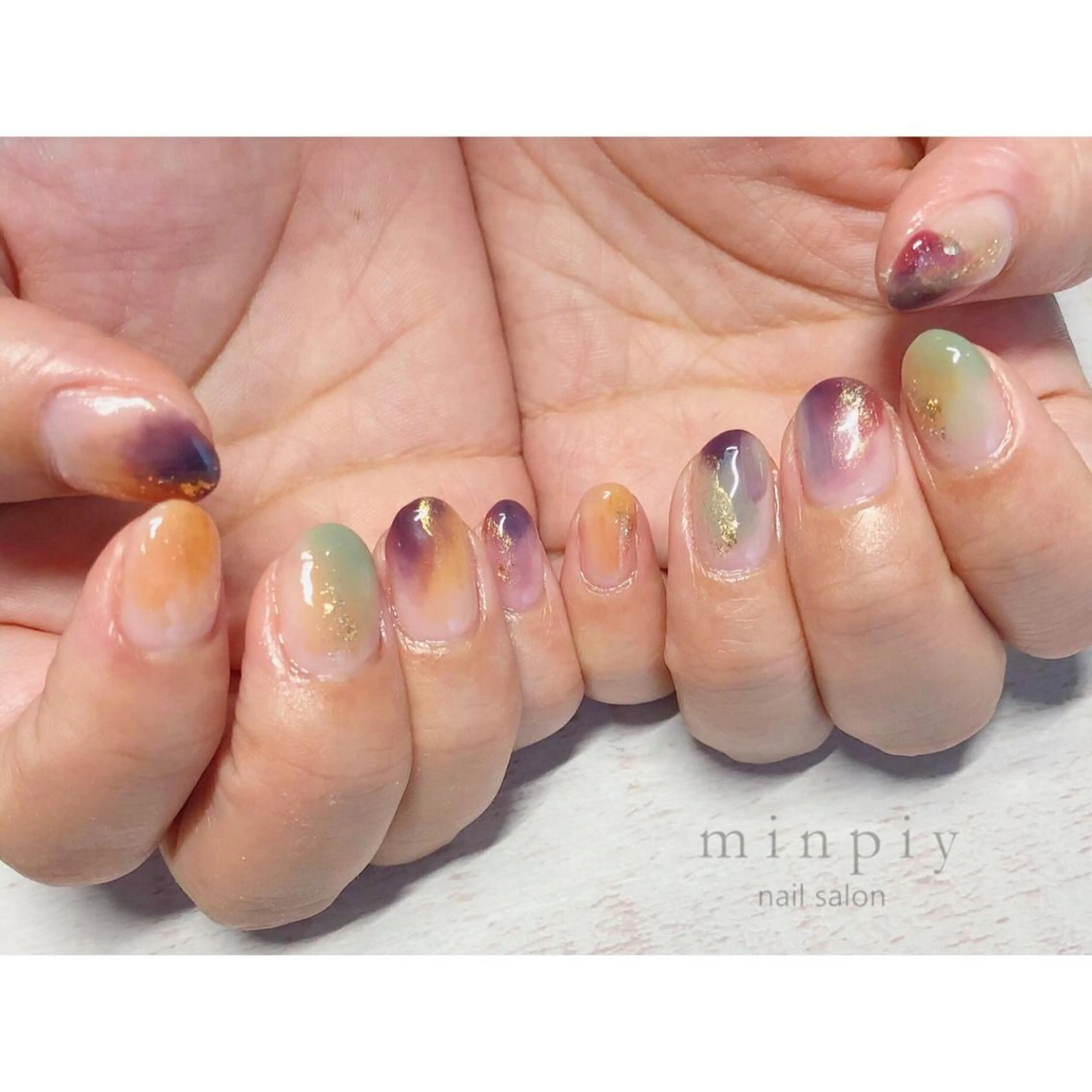 ネイル 𖡼 yumenoのネイルデザイン