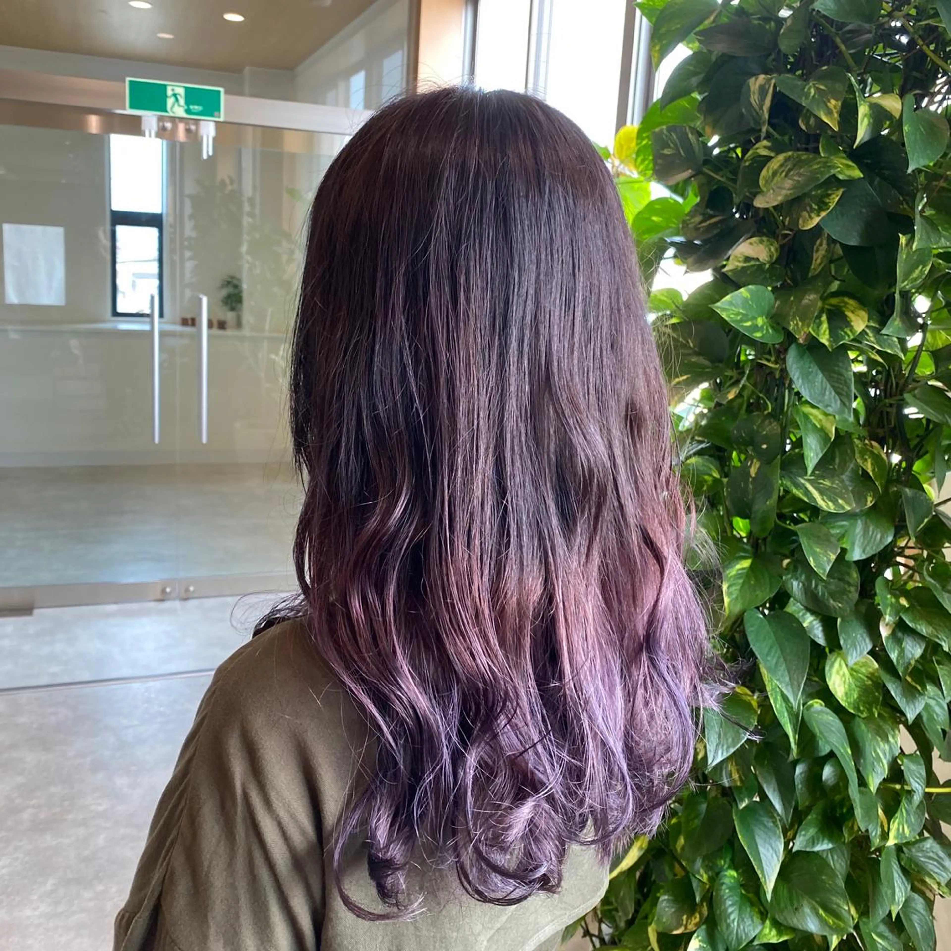 ロング カラー 松本 直也のヘアスタイル