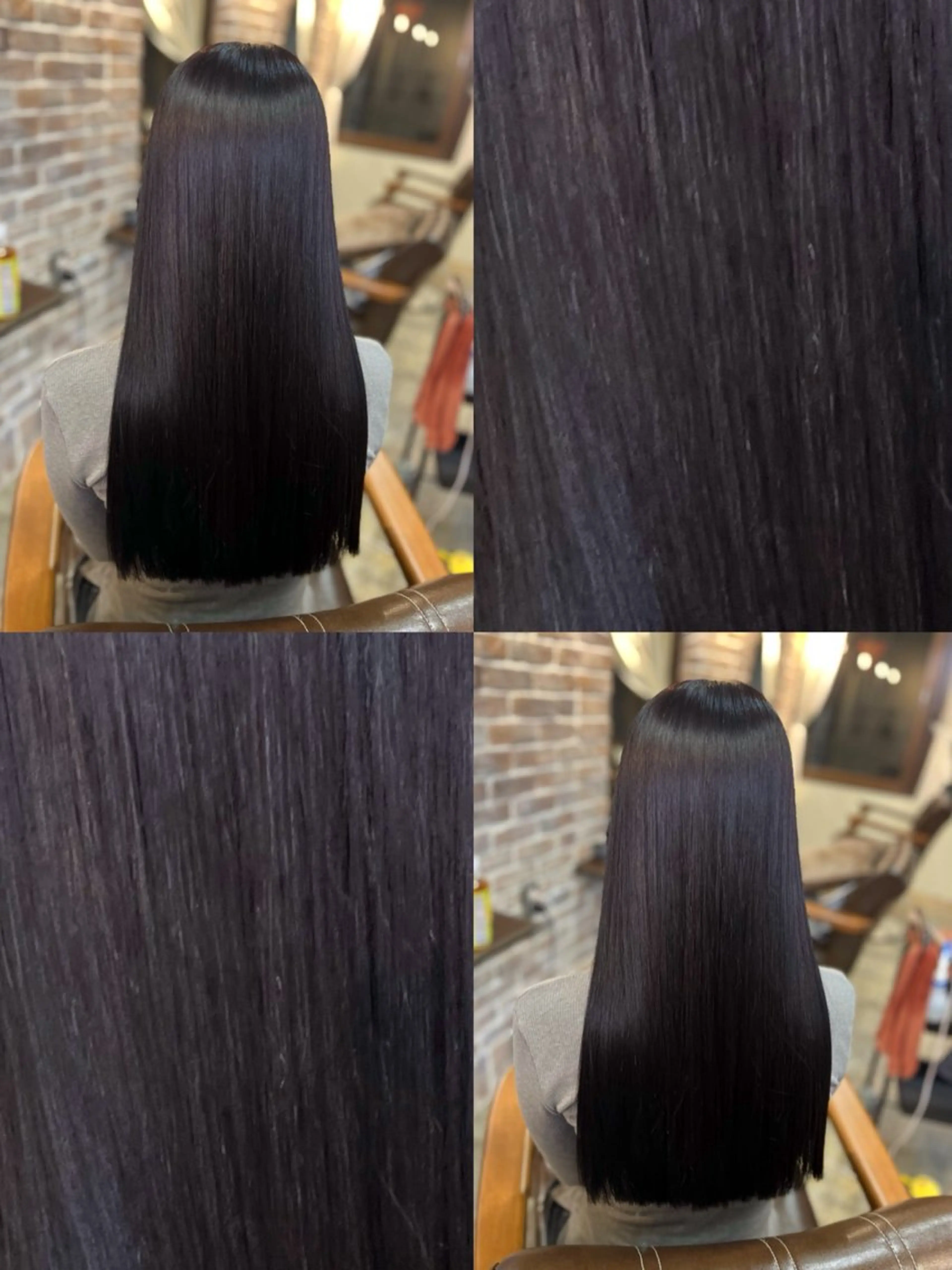 ロング カット ヘアカラー トリートメント レイヤー/透明感 カラー/徳田真緒のヘアスタイル