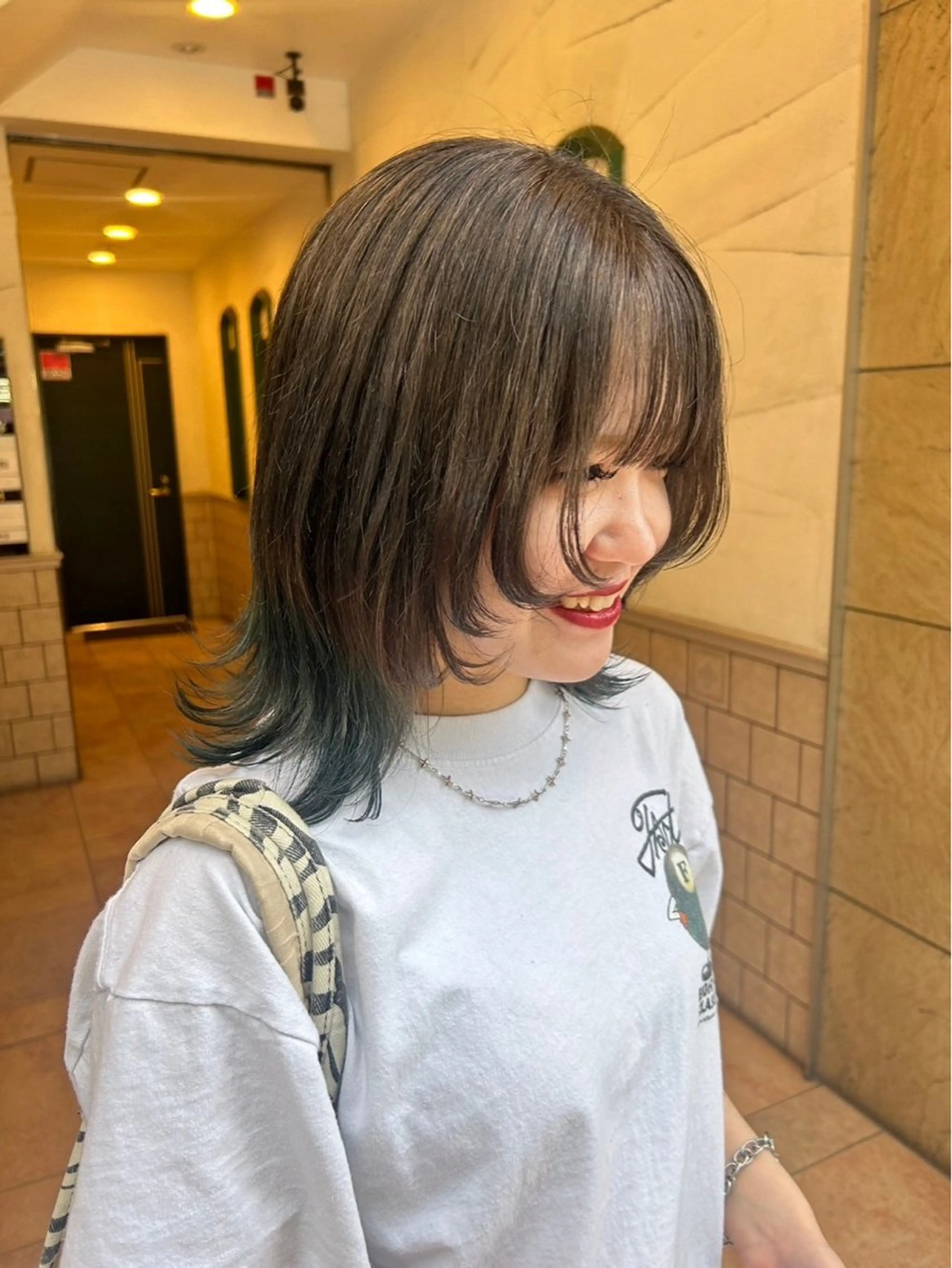 【ブリーチ無し】ワンカラー🌱+トリートメントスパ🍒の写真