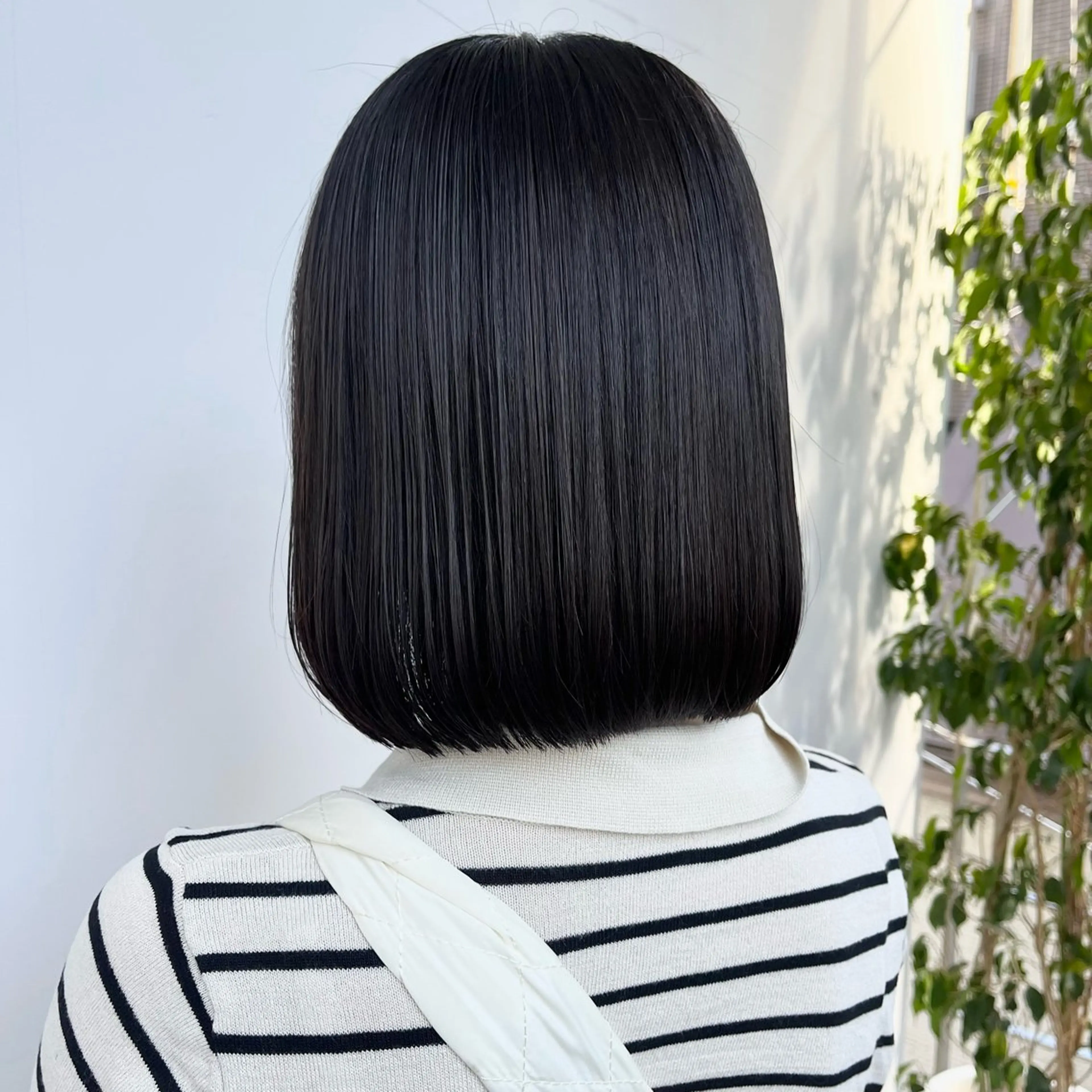 ショート ボブ ハイライト 髪質改善 韓国風ヘア トリートメント カット 藤澤 夏実/インナーカラーのヘアスタイル