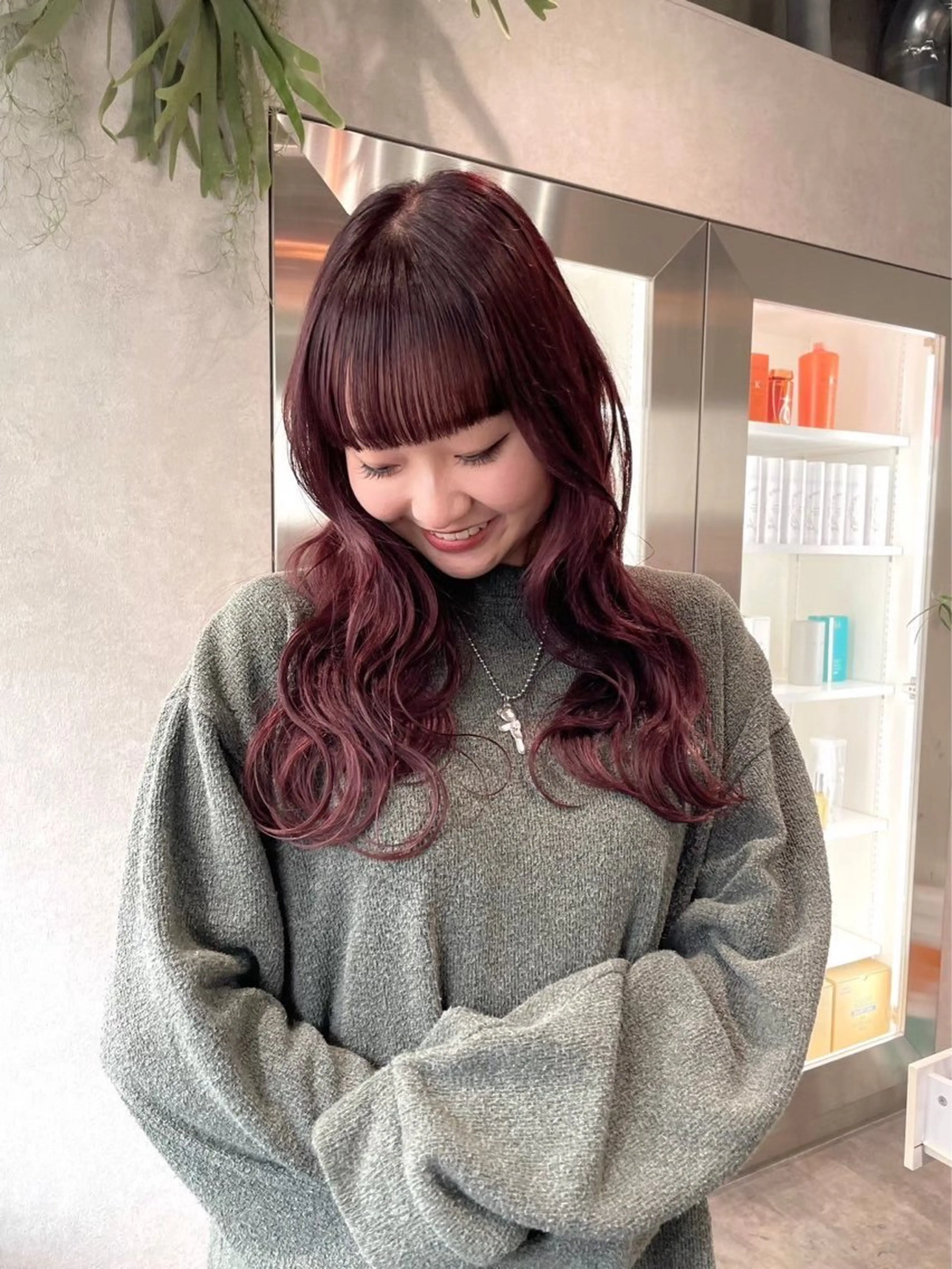ロング カラー 佐藤 春輝のヘアスタイル