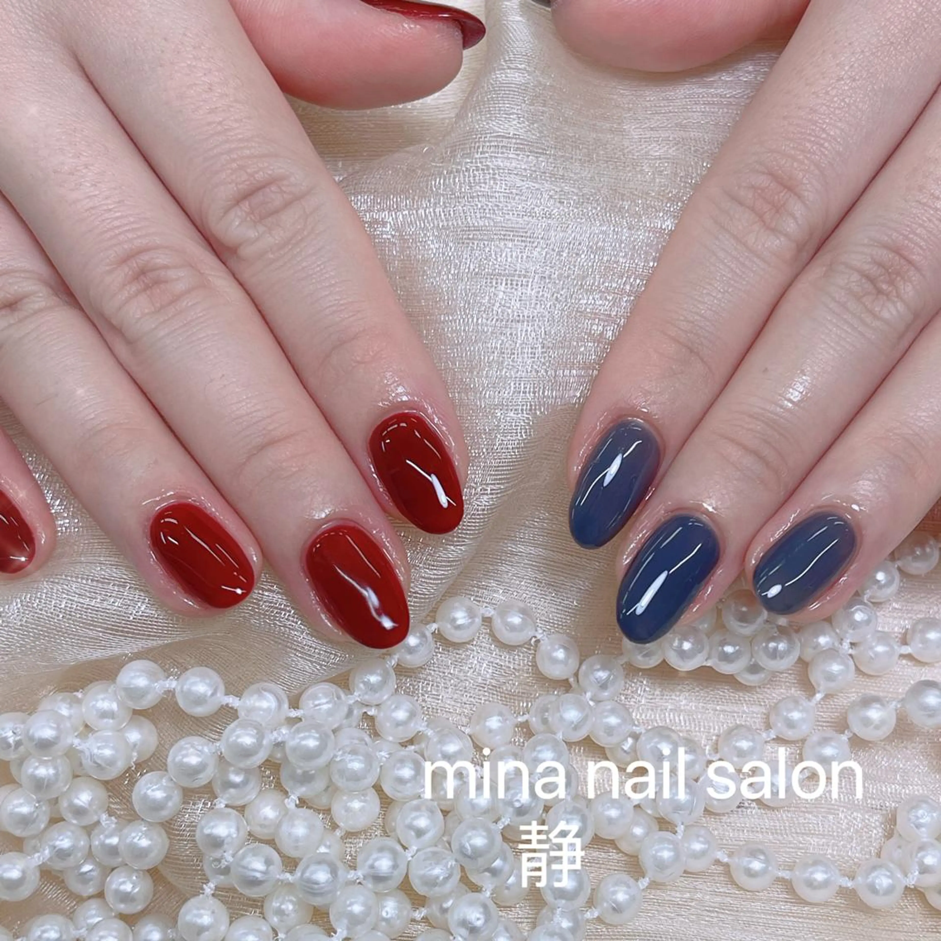 ネイル Mina🧸 韓国風ネイル🎀のネイルデザイン