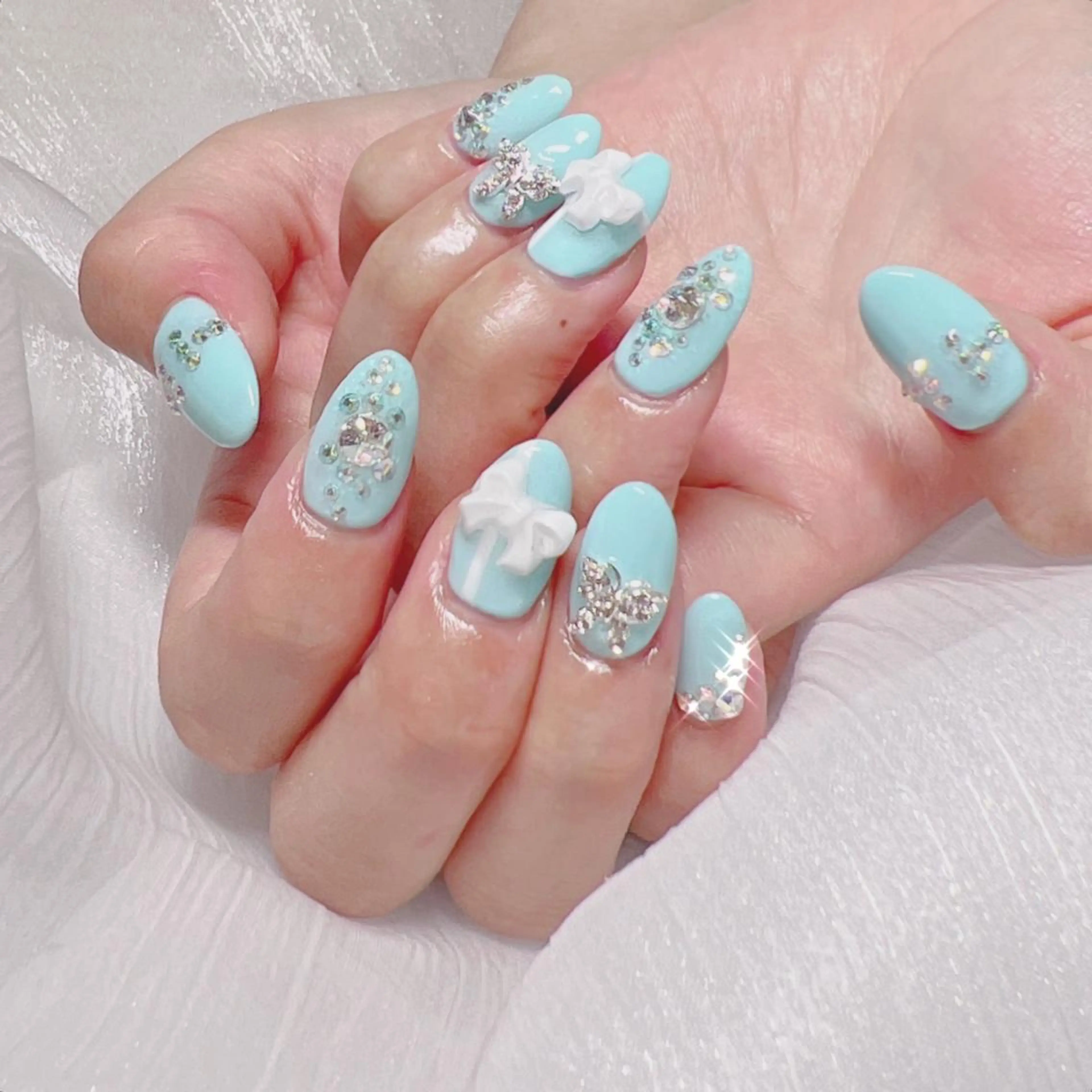ネイル オーロラネイル フットネイル フレンチネイル ジェルネイル 韓国ネイル ハンドネイル ハンドケア EN nailsalon所属・【ENサロン】 Rei🎀Nailのネイルデザイン