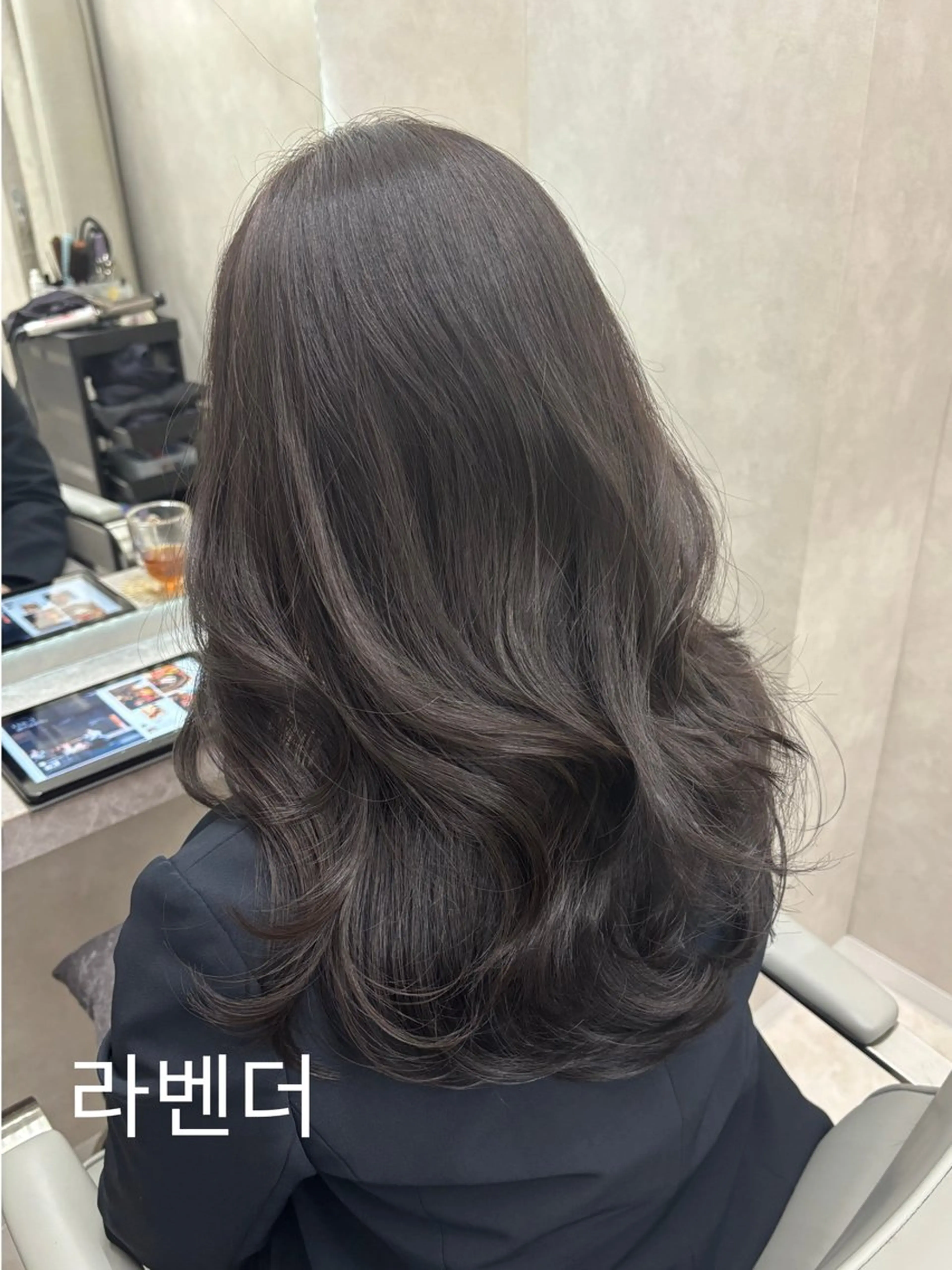 ロング カット ヘアカラー トリートメント 韓国ヘア🇰🇷/ 巻き髪/MAAYAのヘアスタイル