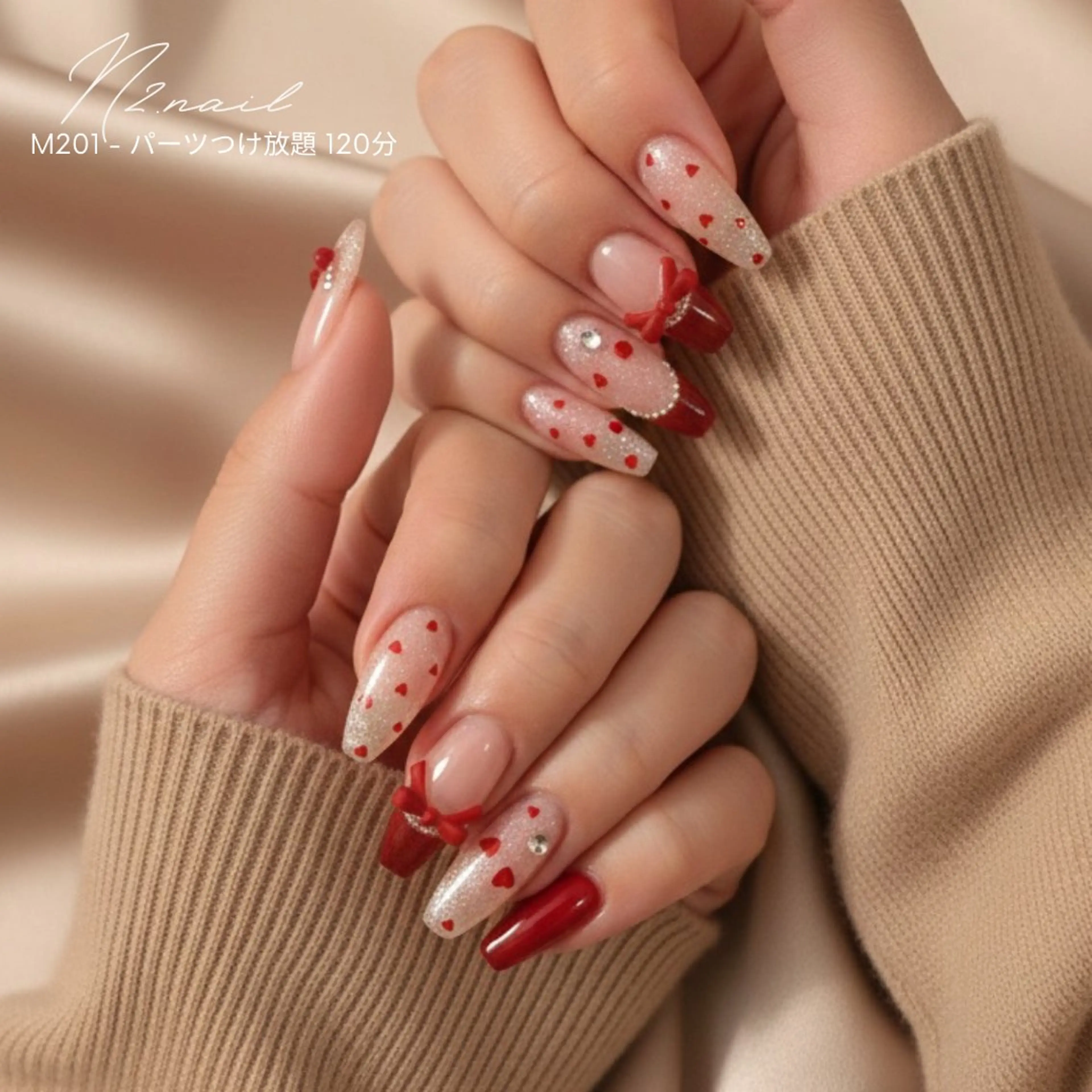 ミディアム ハンドネイル N2.nail所属・N2 nailのネイルデザイン