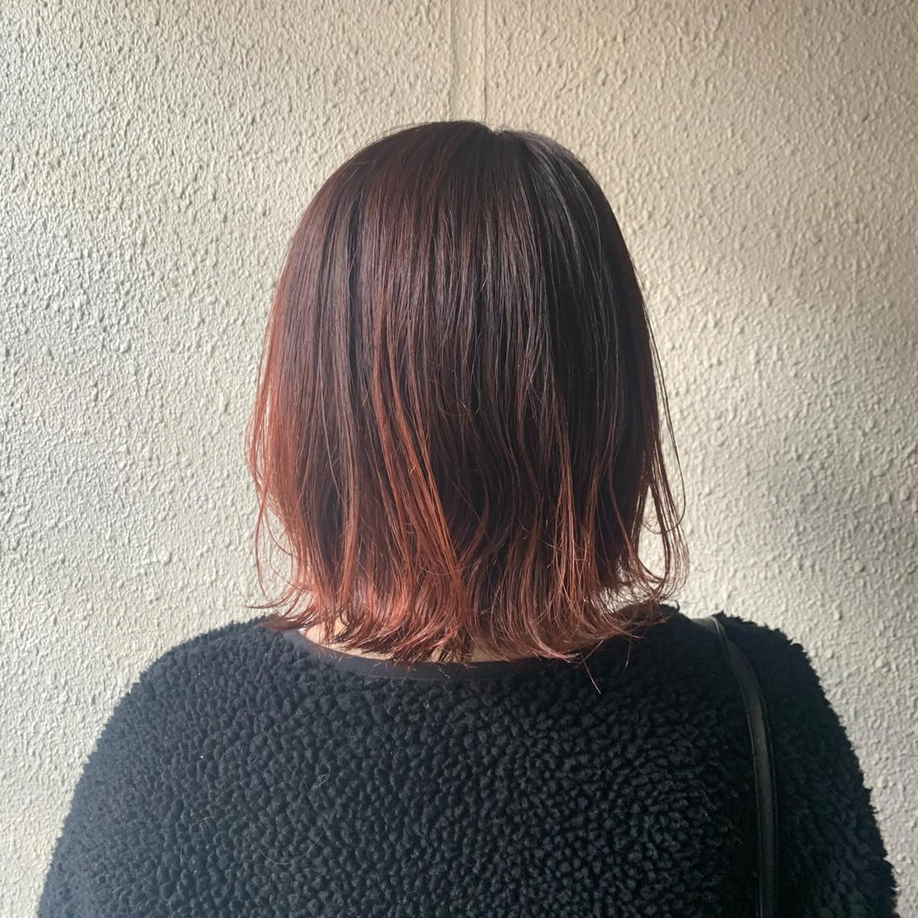 ショート カラー 切りっぱなしボブ ボブ 外ハネヘア カット ヘアカラー トリートメント chouette/ 根本優希のヘアスタイル