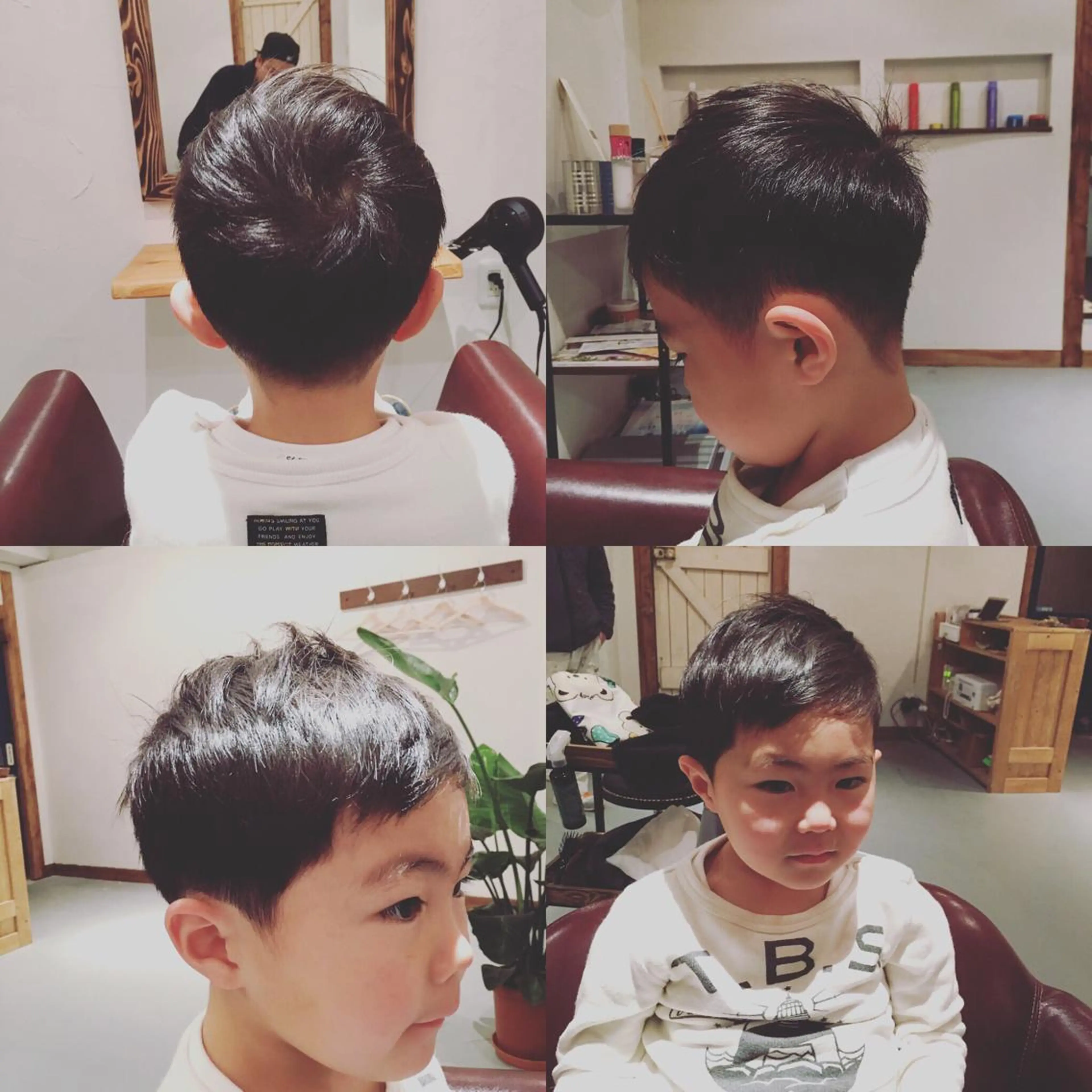 ショート キッズ Hair salon The  hiveのヘアスタイル