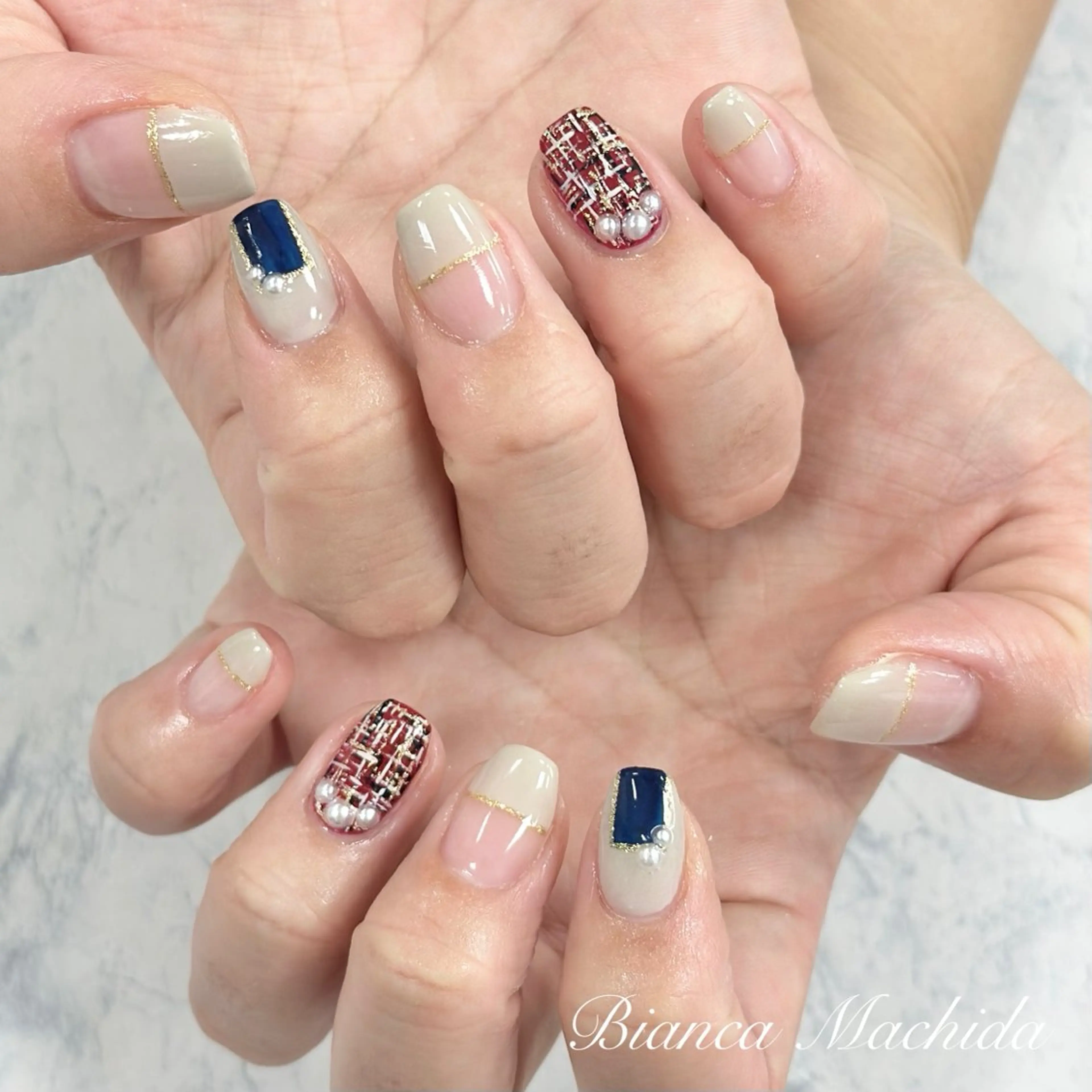 ネイル Bianca👼🏻 OIKAWAのネイルデザイン