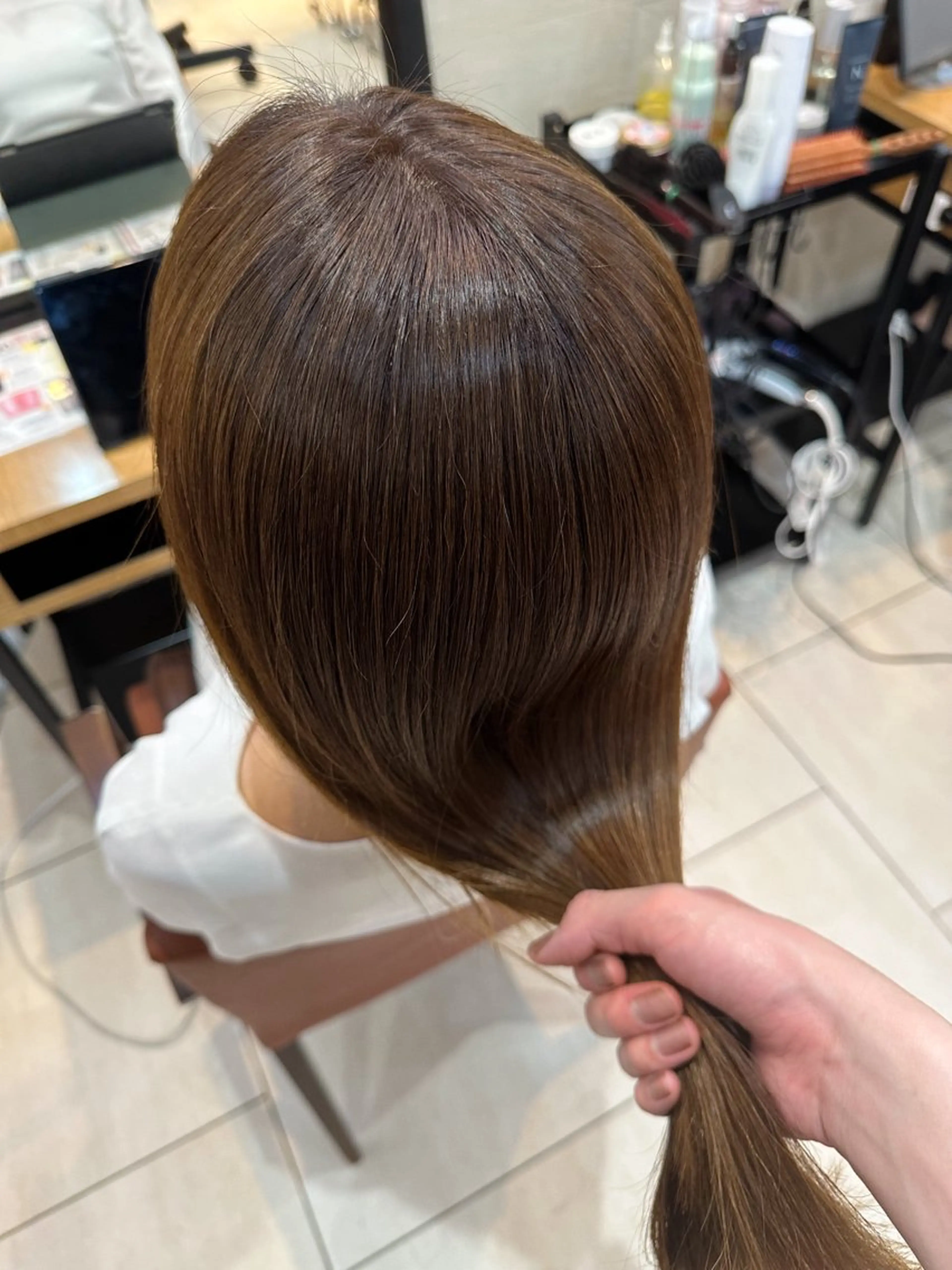 カラー 透明感カラー メンズカット/ フェザーパーマ/げんのヘアスタイル