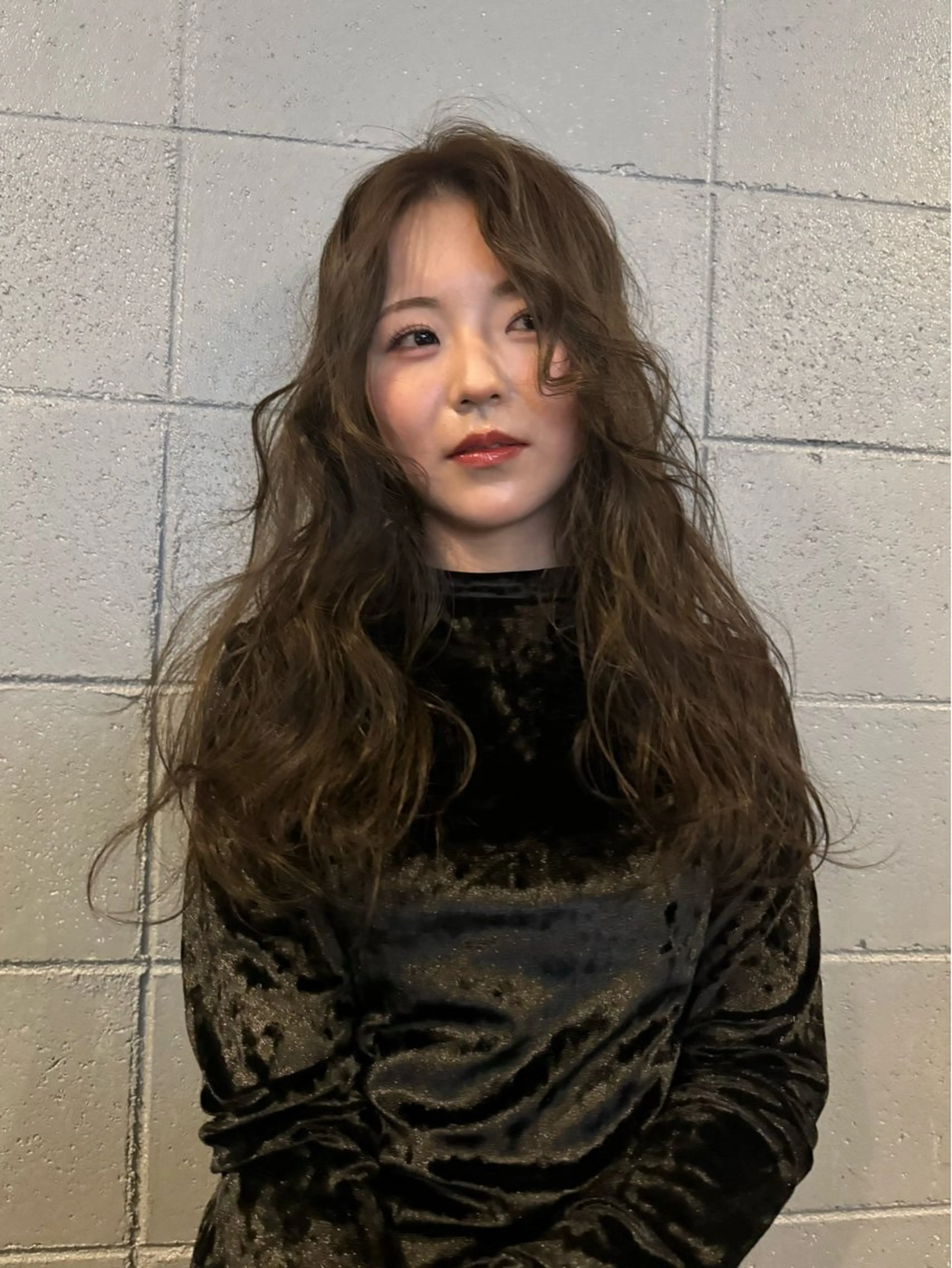 ロング カラー イルミナカラー カット ヘアカラー 画 kirikaのヘアスタイル