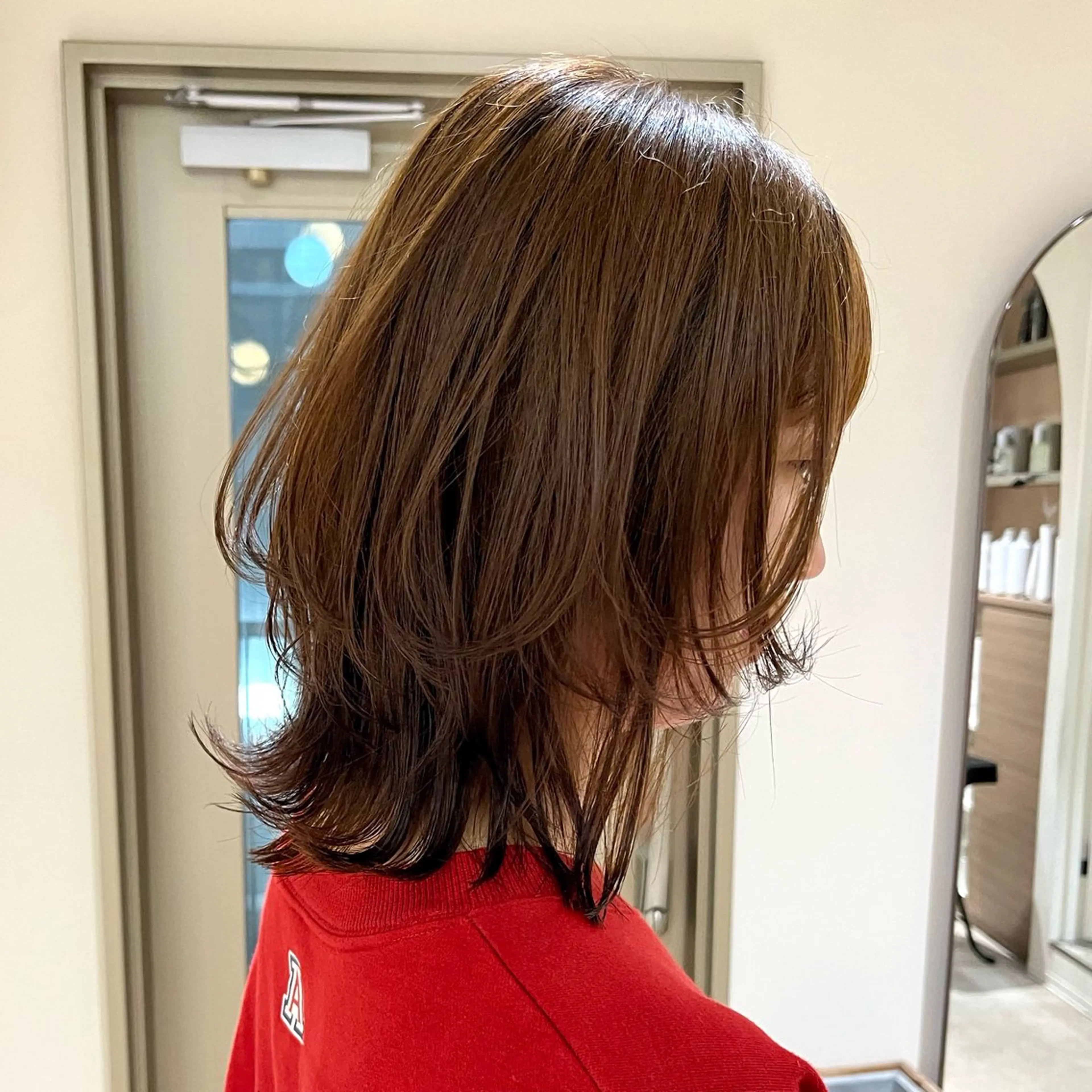 ミディアム TOMTO【トマト】所属・カット /横浜 / 🎀ayuka🎀のヘアスタイル