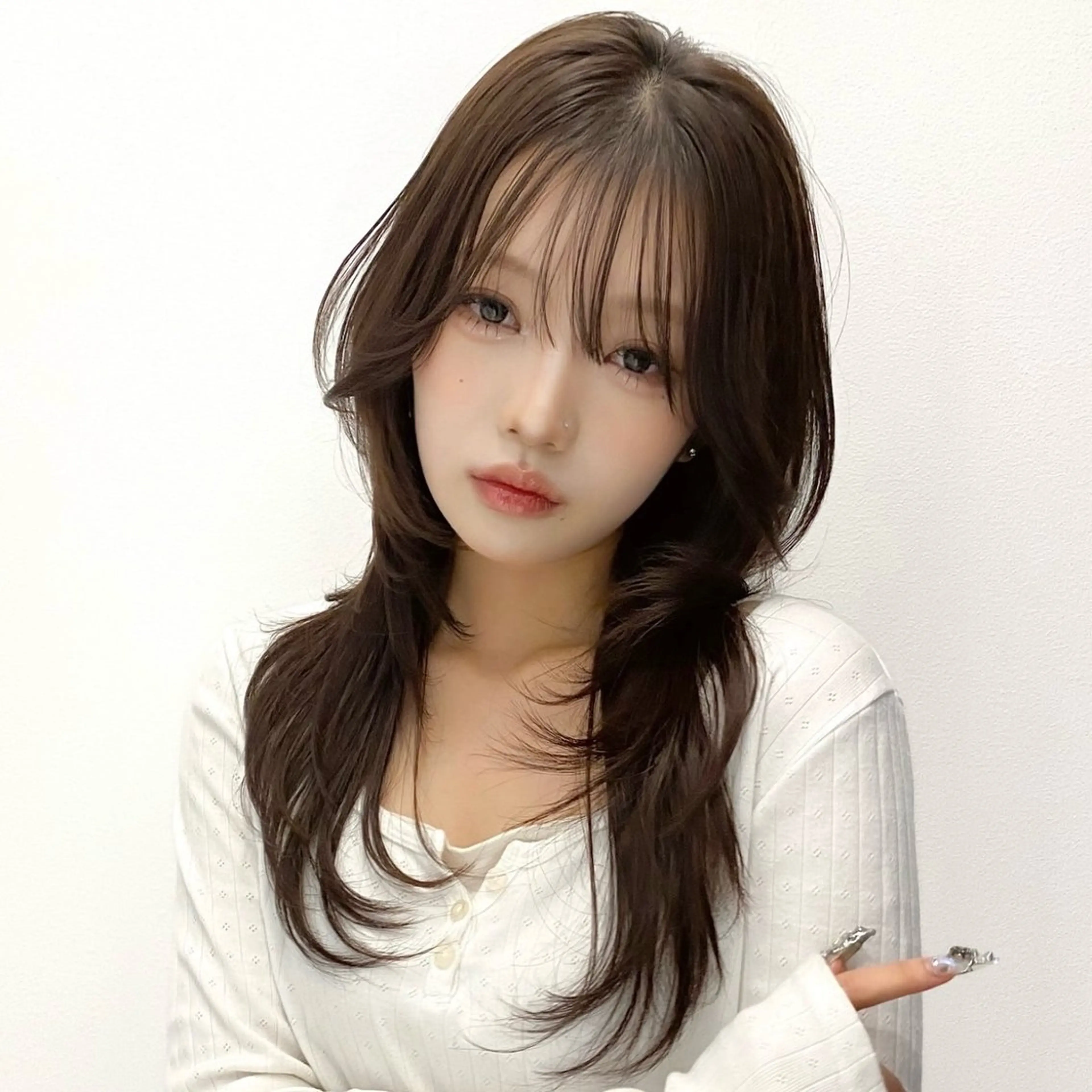 ロング レイヤーカット/ 堺 健人のヘアスタイル