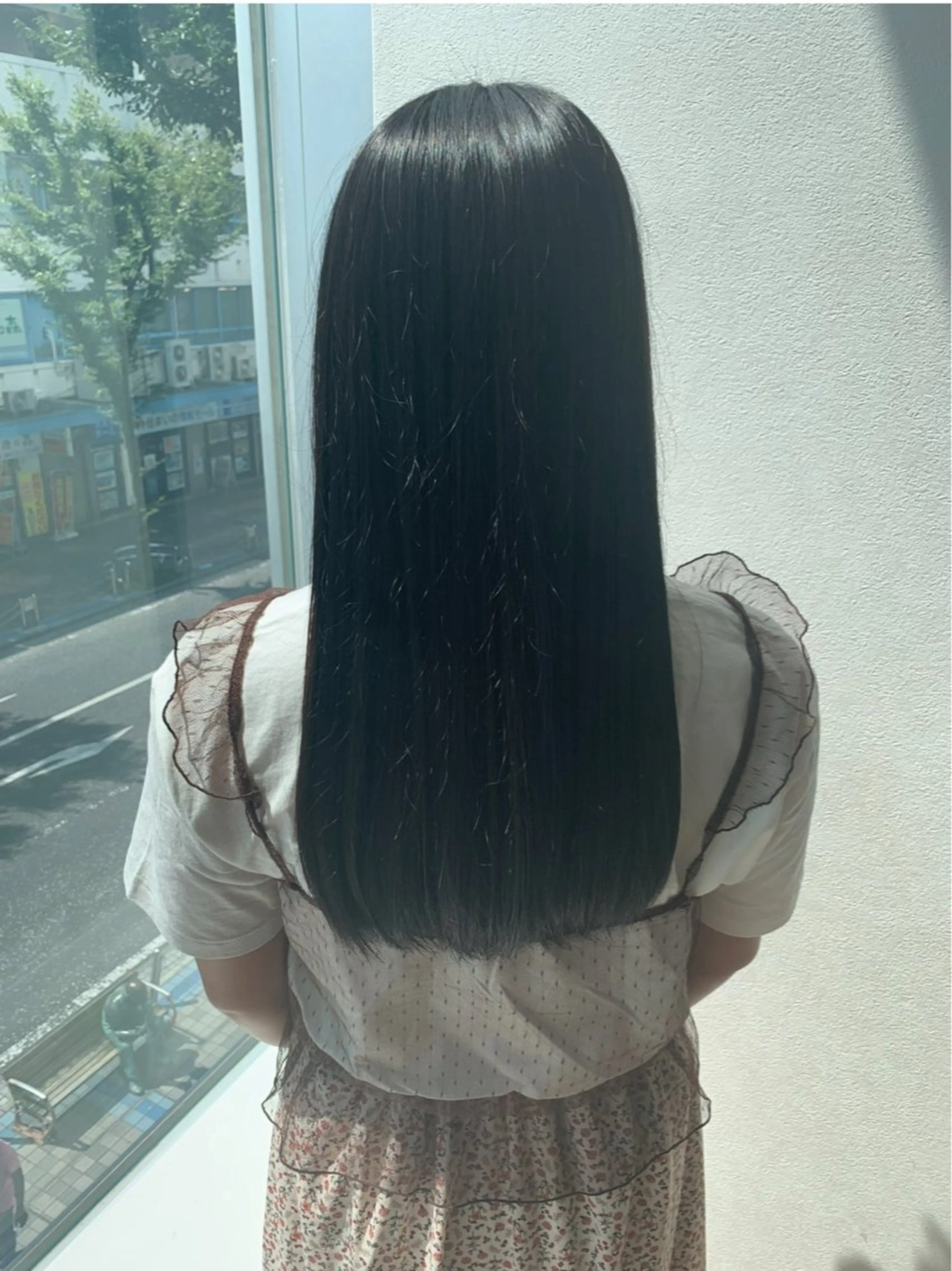 【今だけ破格カラー‼️🖤】赤み消し艶髪🫧🖤の写真